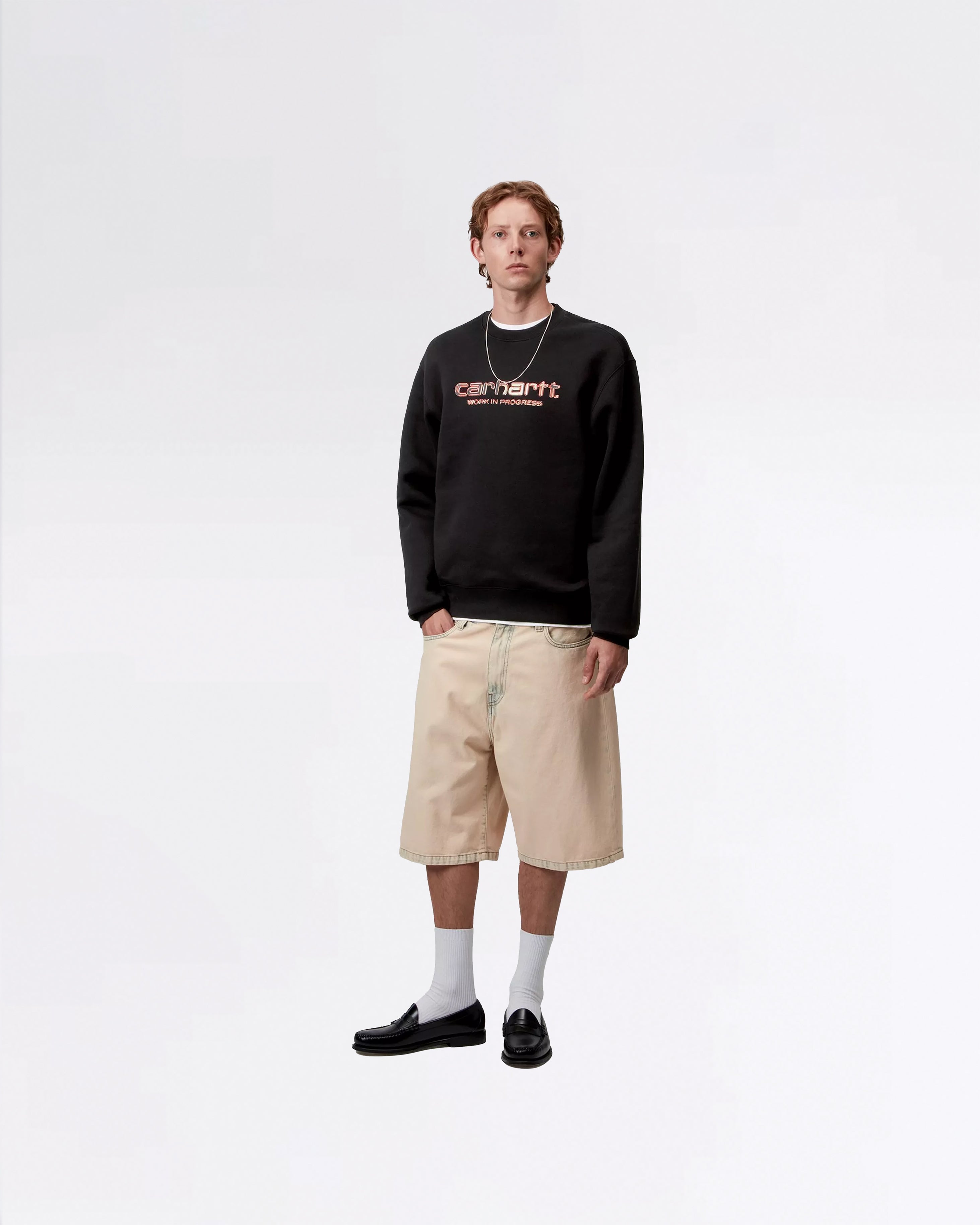 SOLAR CHROME SWEATSHIRT BLACK