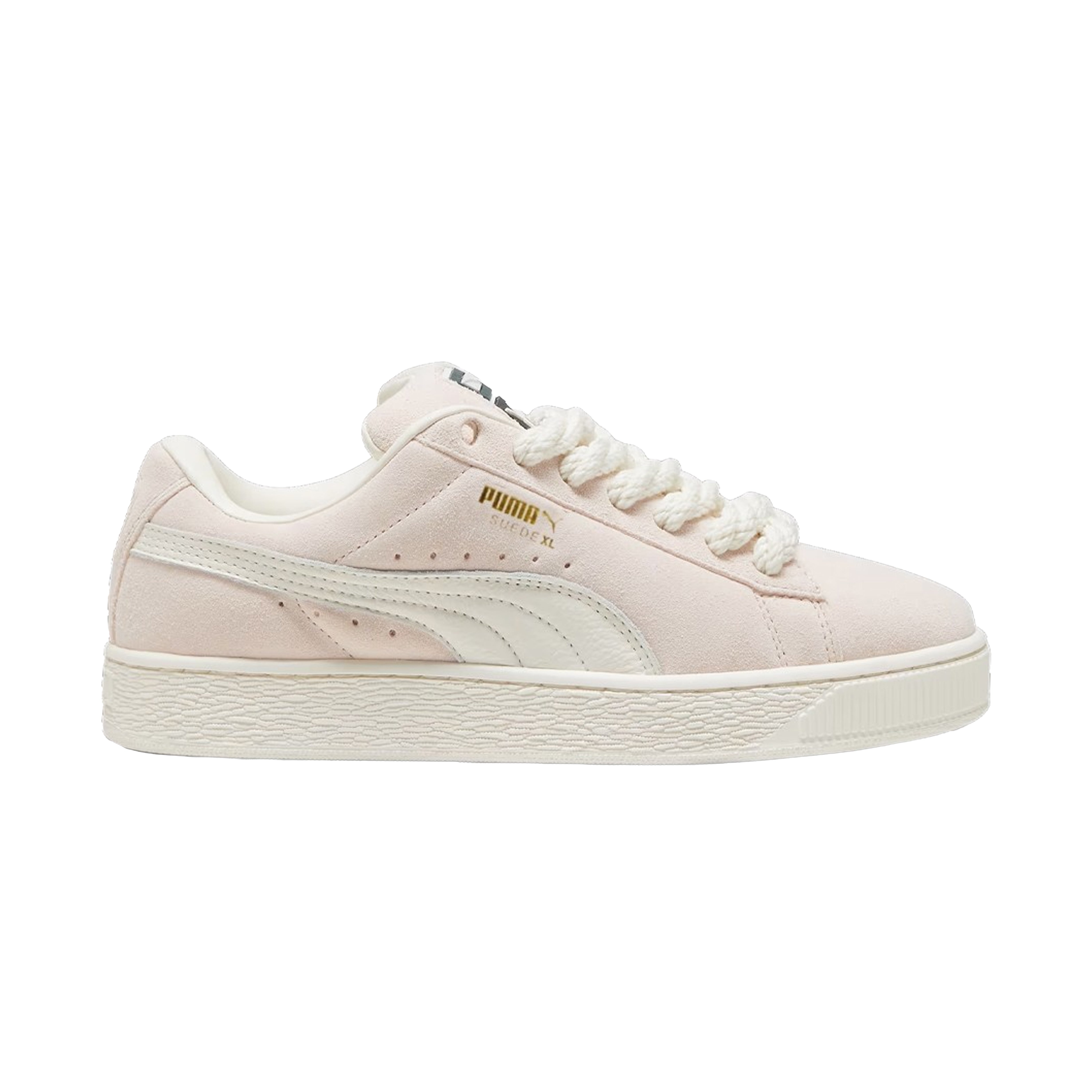 SUEDE XL ROPE WARM WHITE/ISLAND PINK