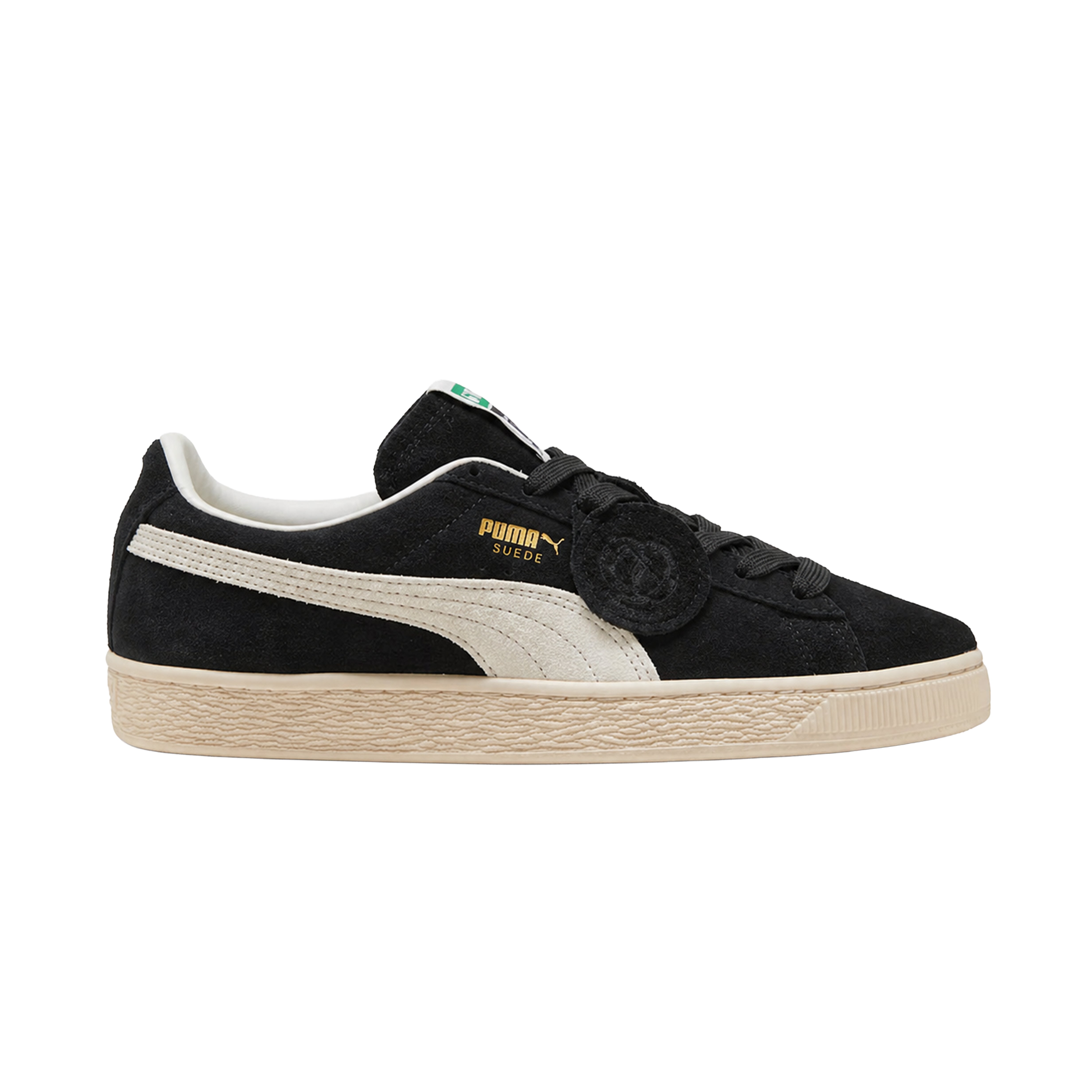 SUEDE CHARLES F STEAD IV BLACK / WHITE