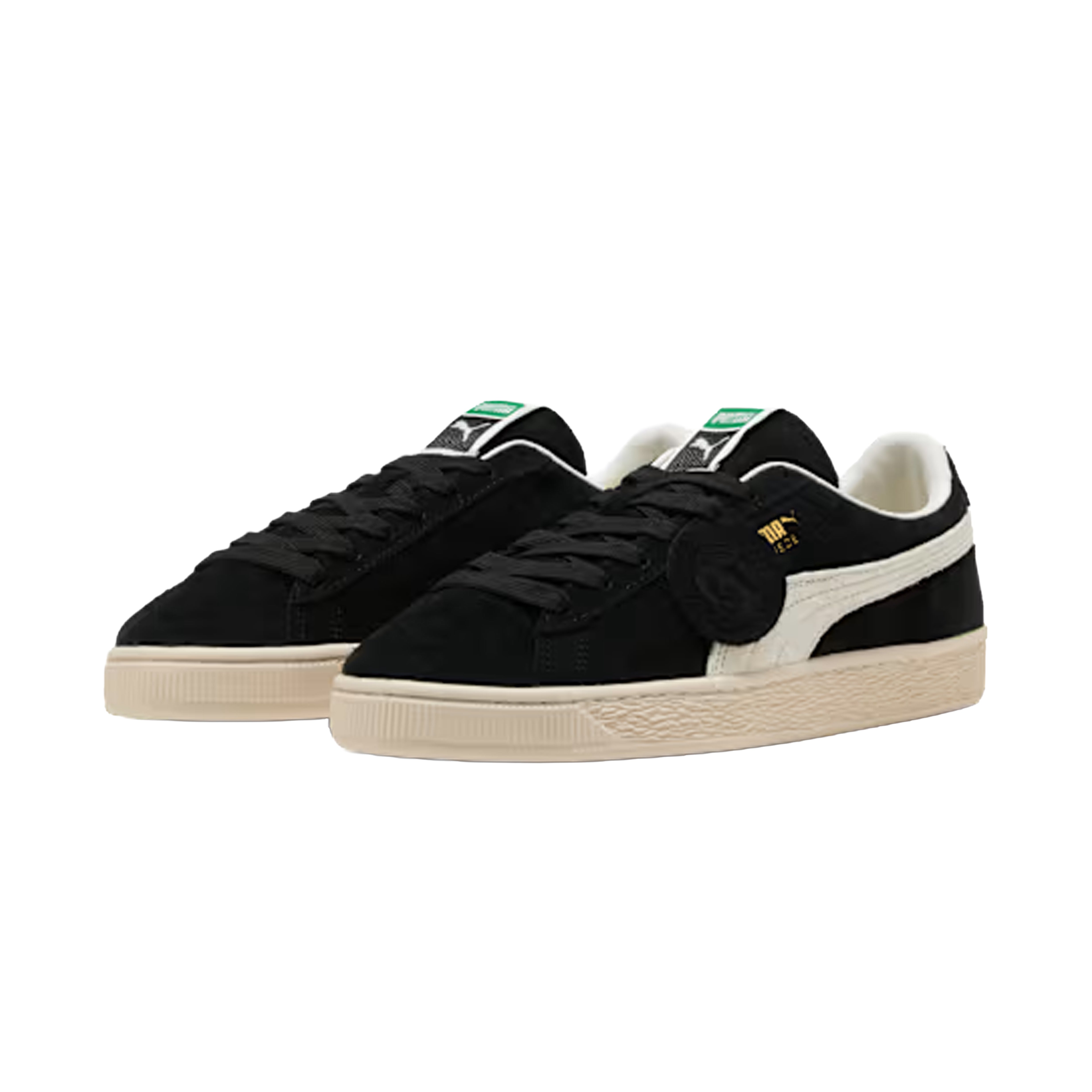 SUEDE CHARLES F STEAD IV BLACK / WHITE