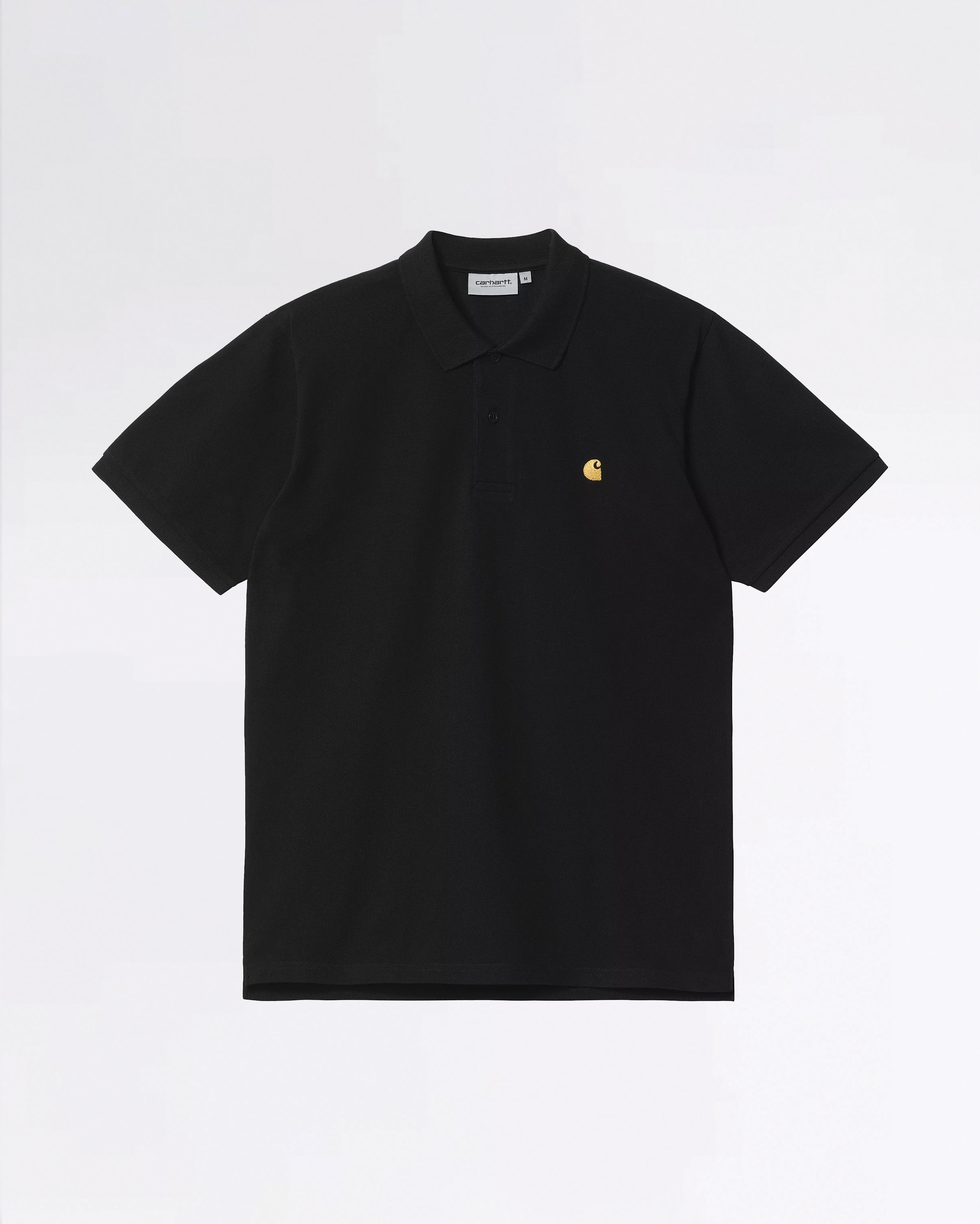 S/S CHASE PIQUE POLO BLACK