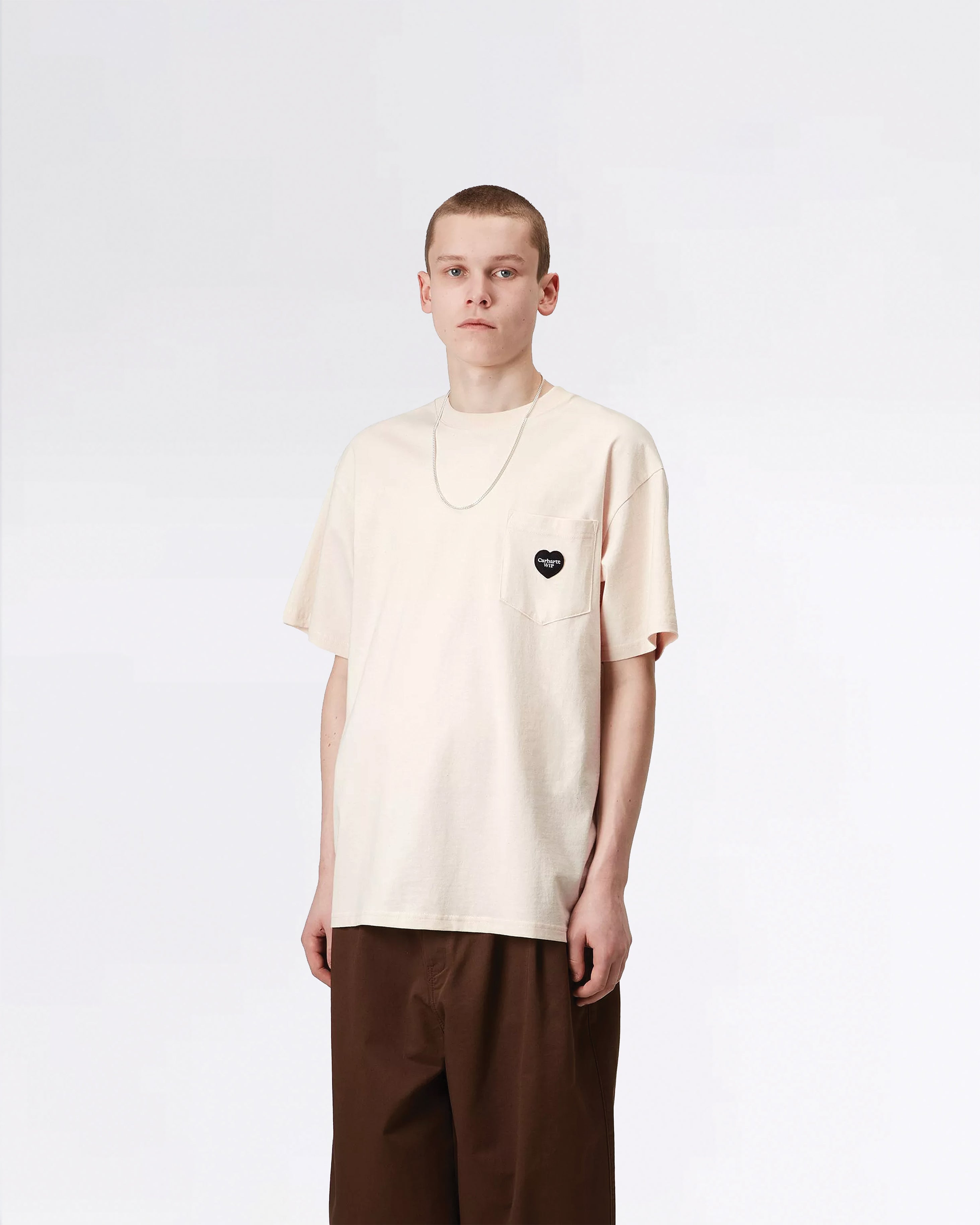 S/S INGO POCKET T-SHIRT UNDYED