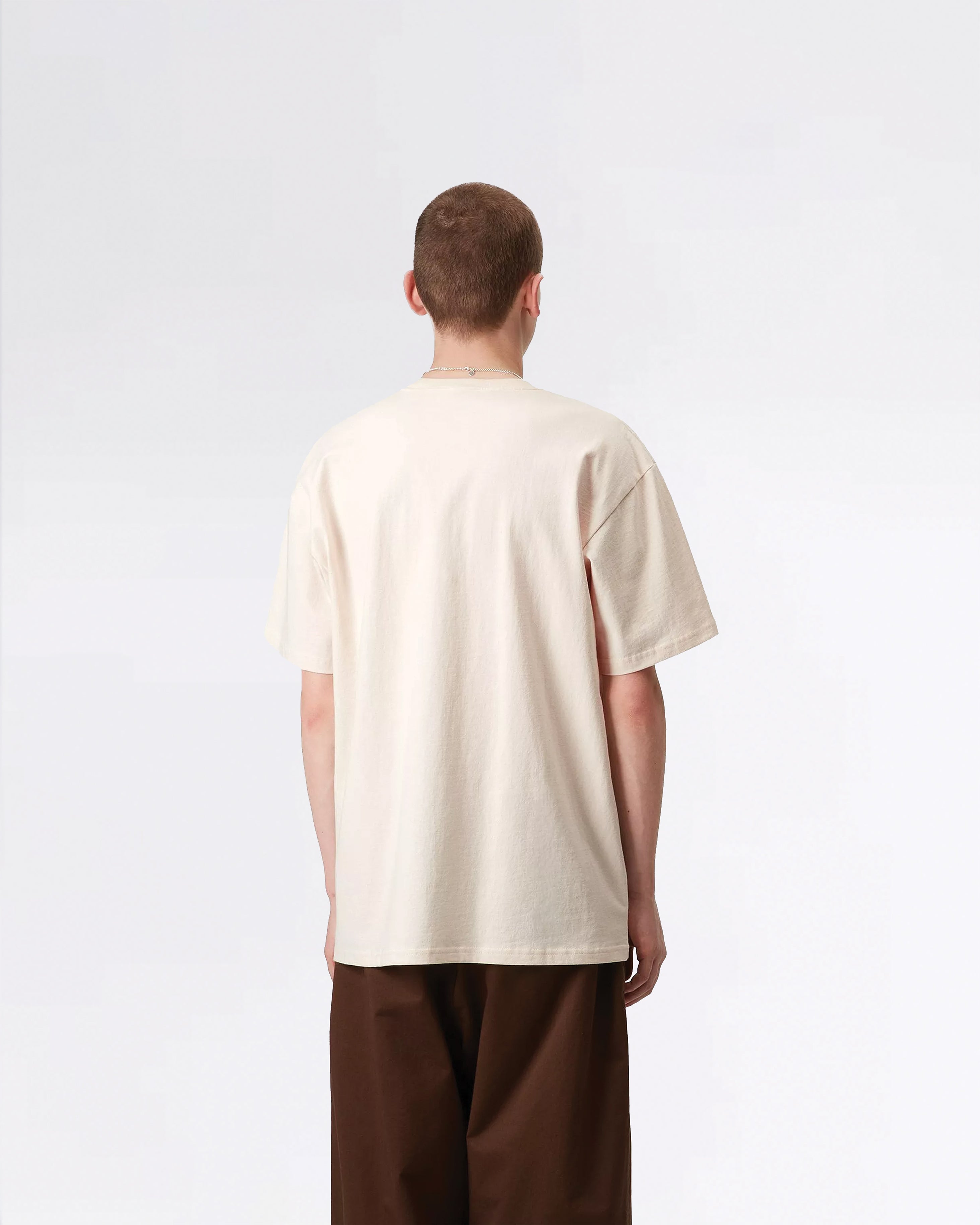 S/S INGO POCKET T-SHIRT UNDYED