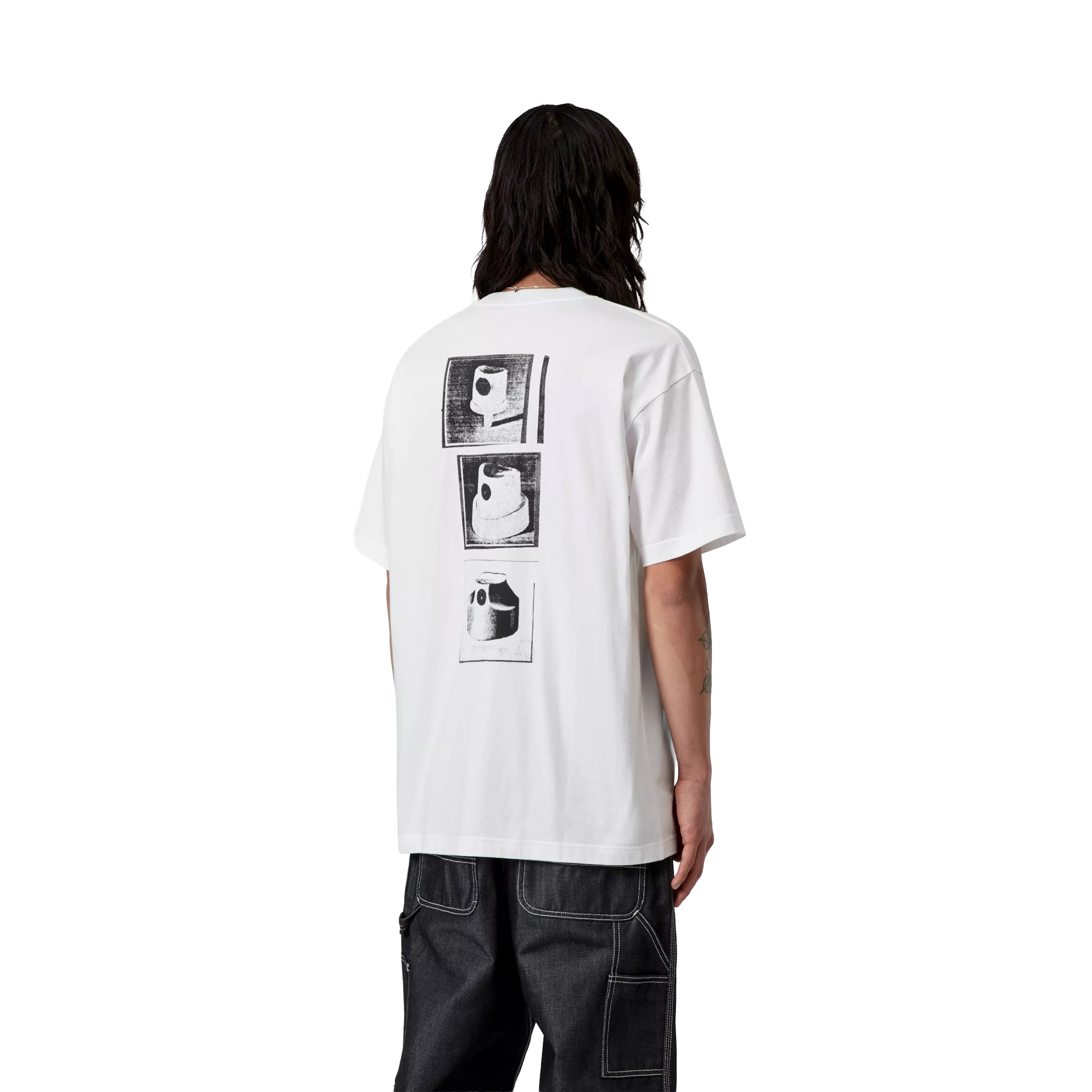 T-SHIRT S/S CAPS WHITE
