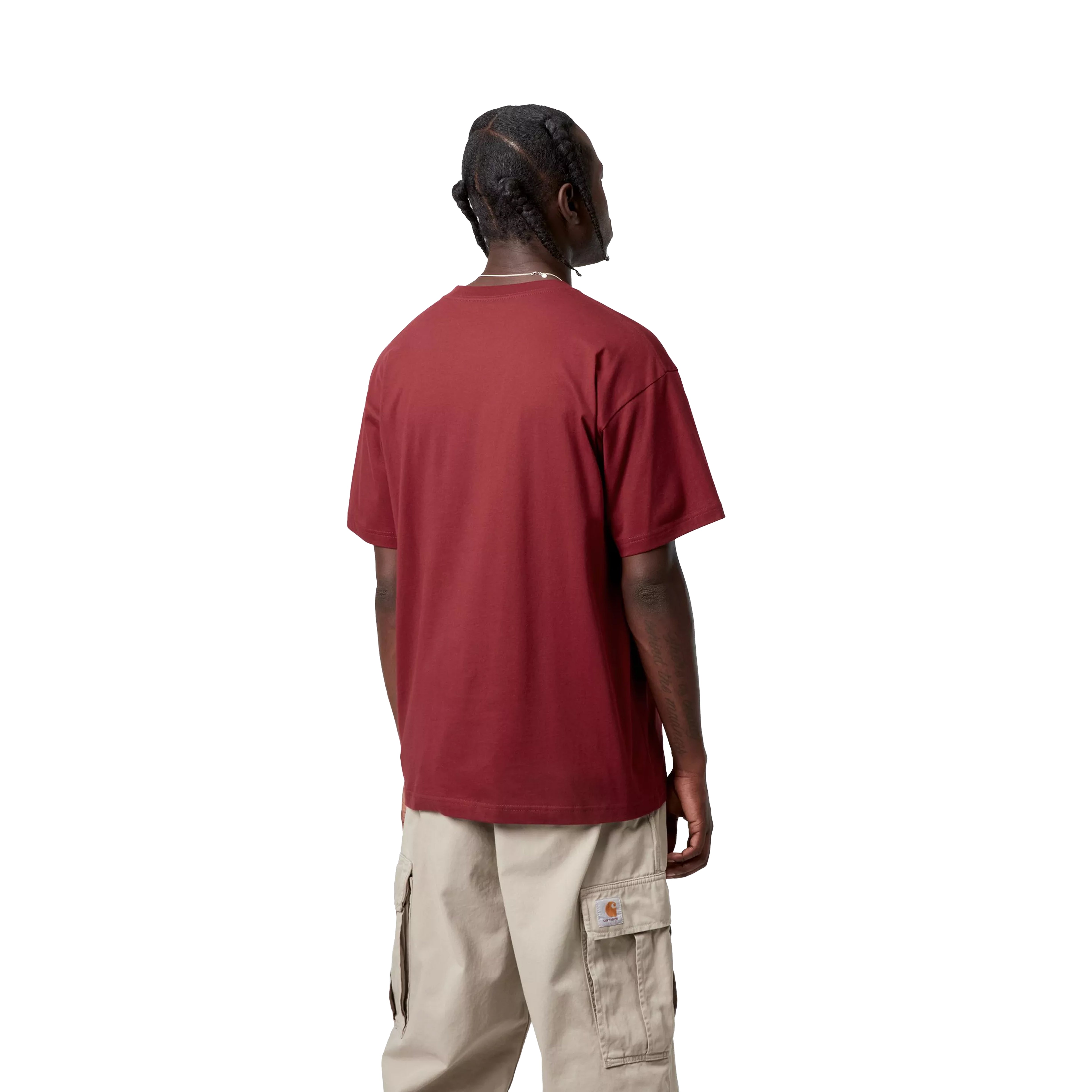 T-SHIRT S/S CLOVER MARSALA