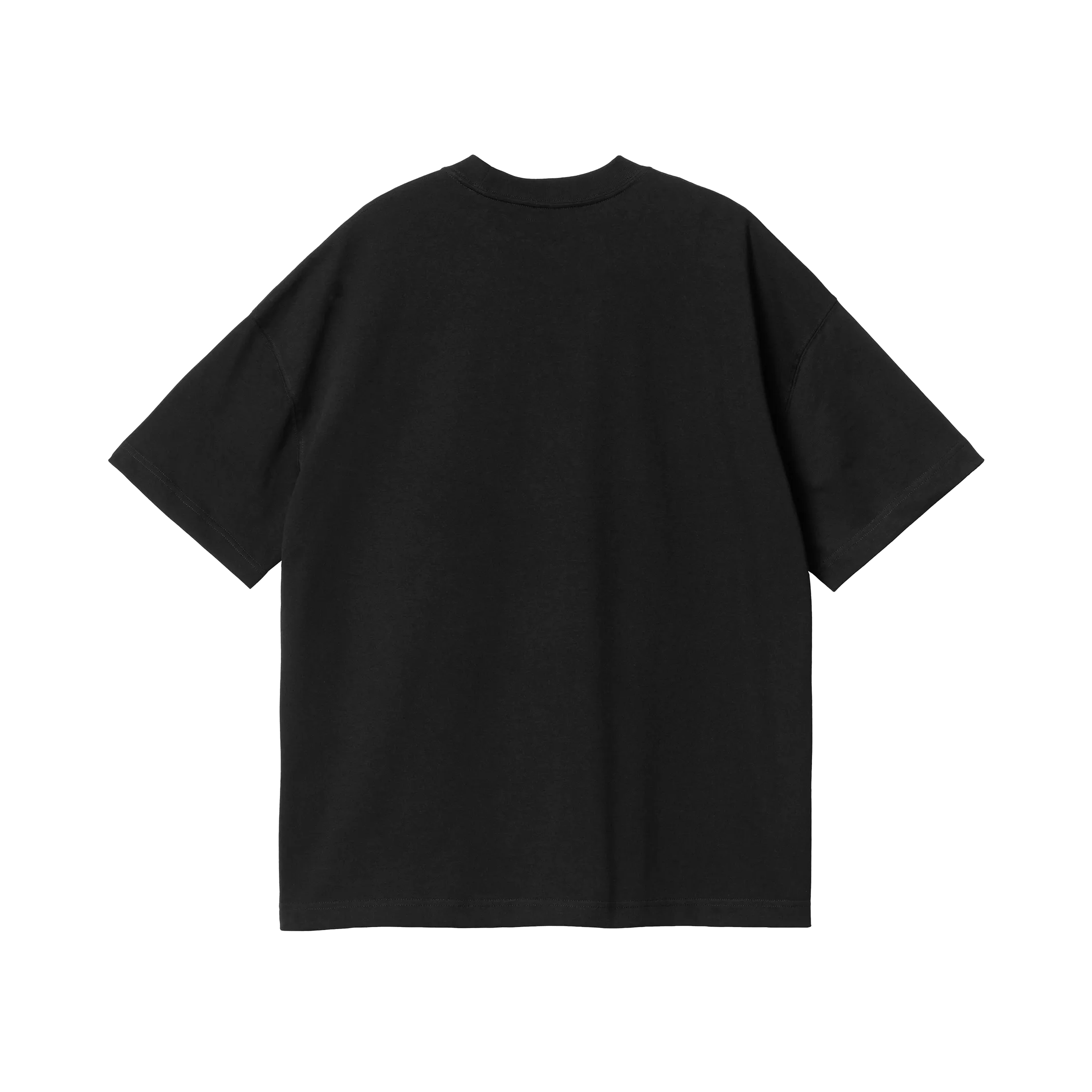 T-SHIRT S/S LINK SCRIPT BLACK/WHITE