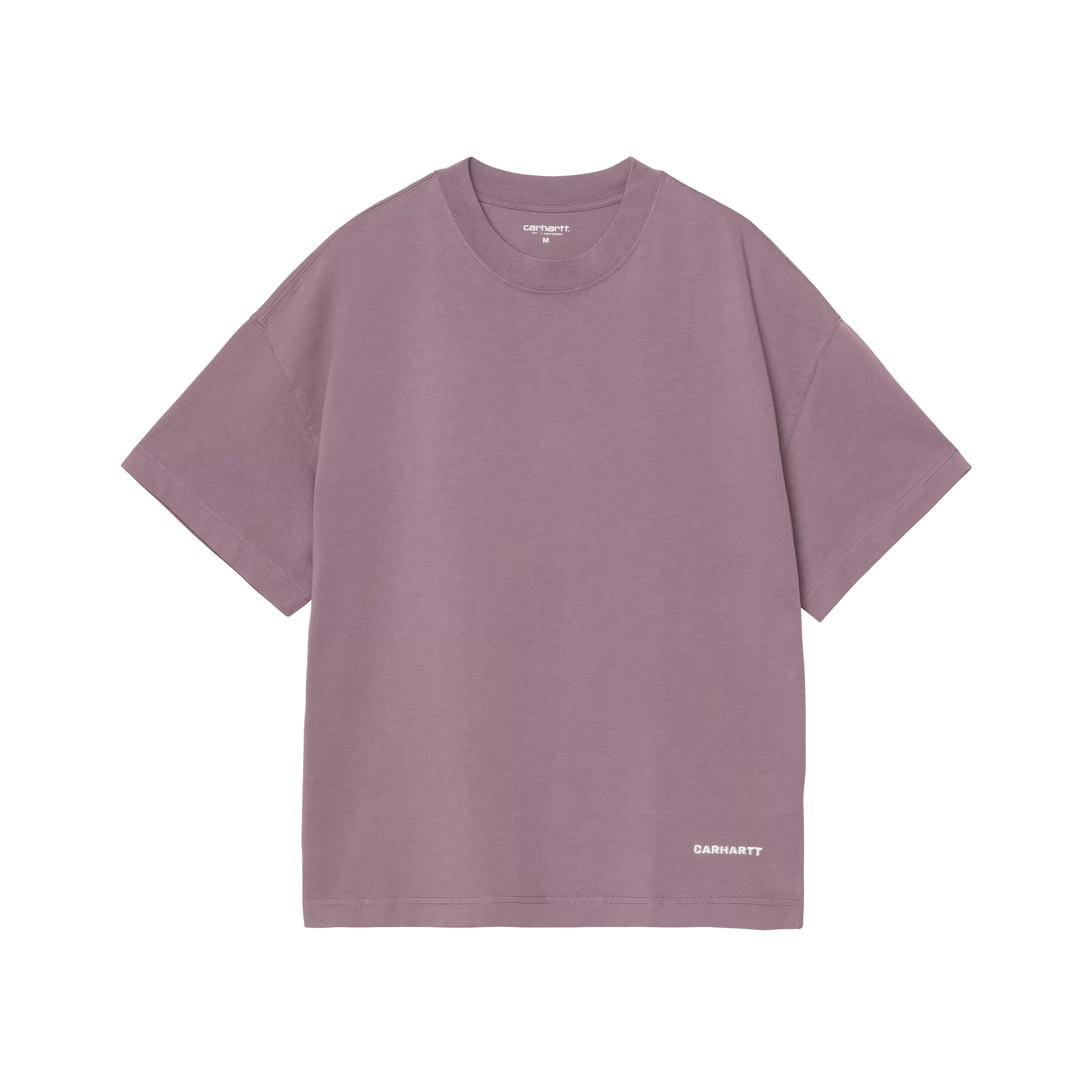 T-SHIRT S/S LINK SCRIPT PHLOX/WHITE