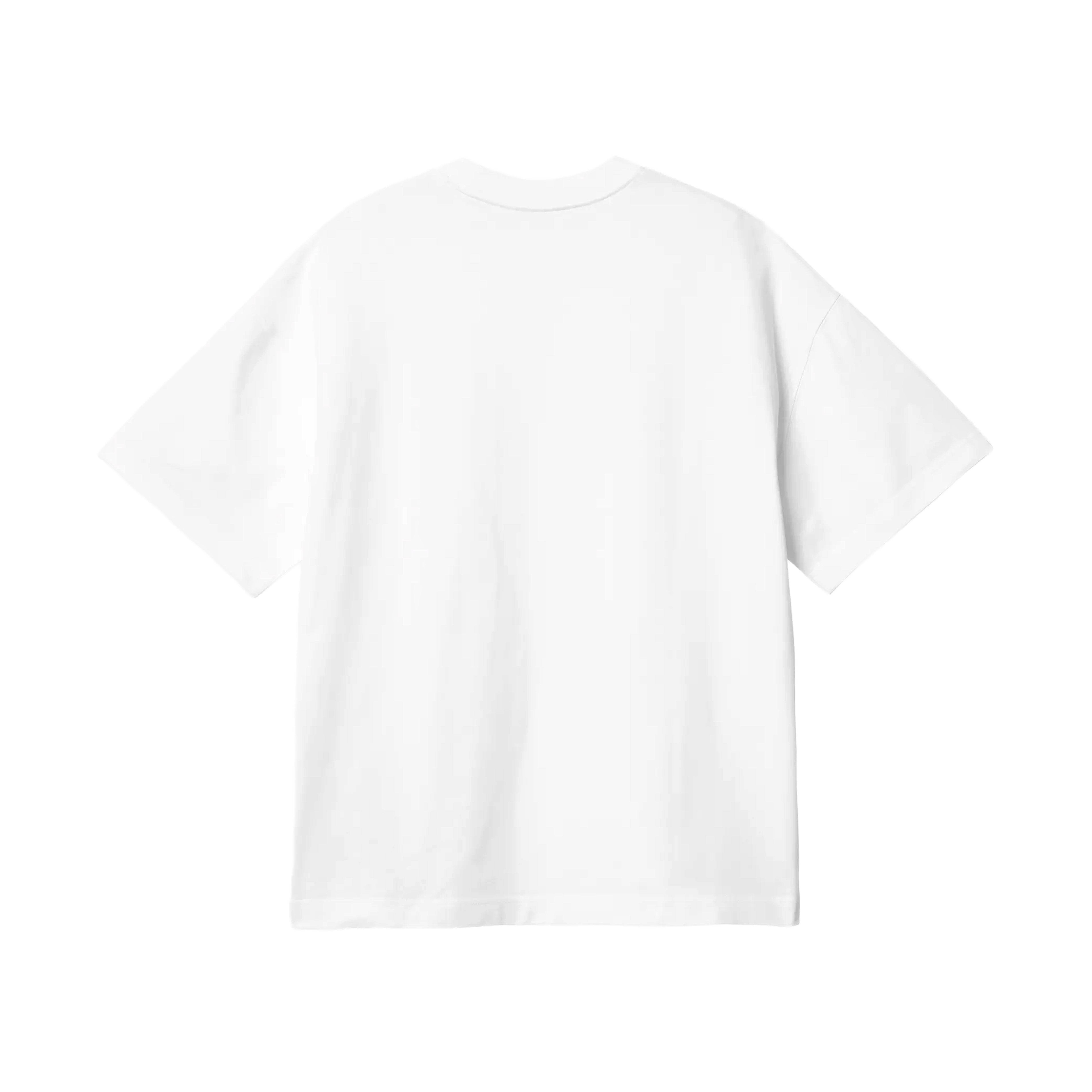 T-SHIRT S/S LINK SCRIPT WHITE/BLACK