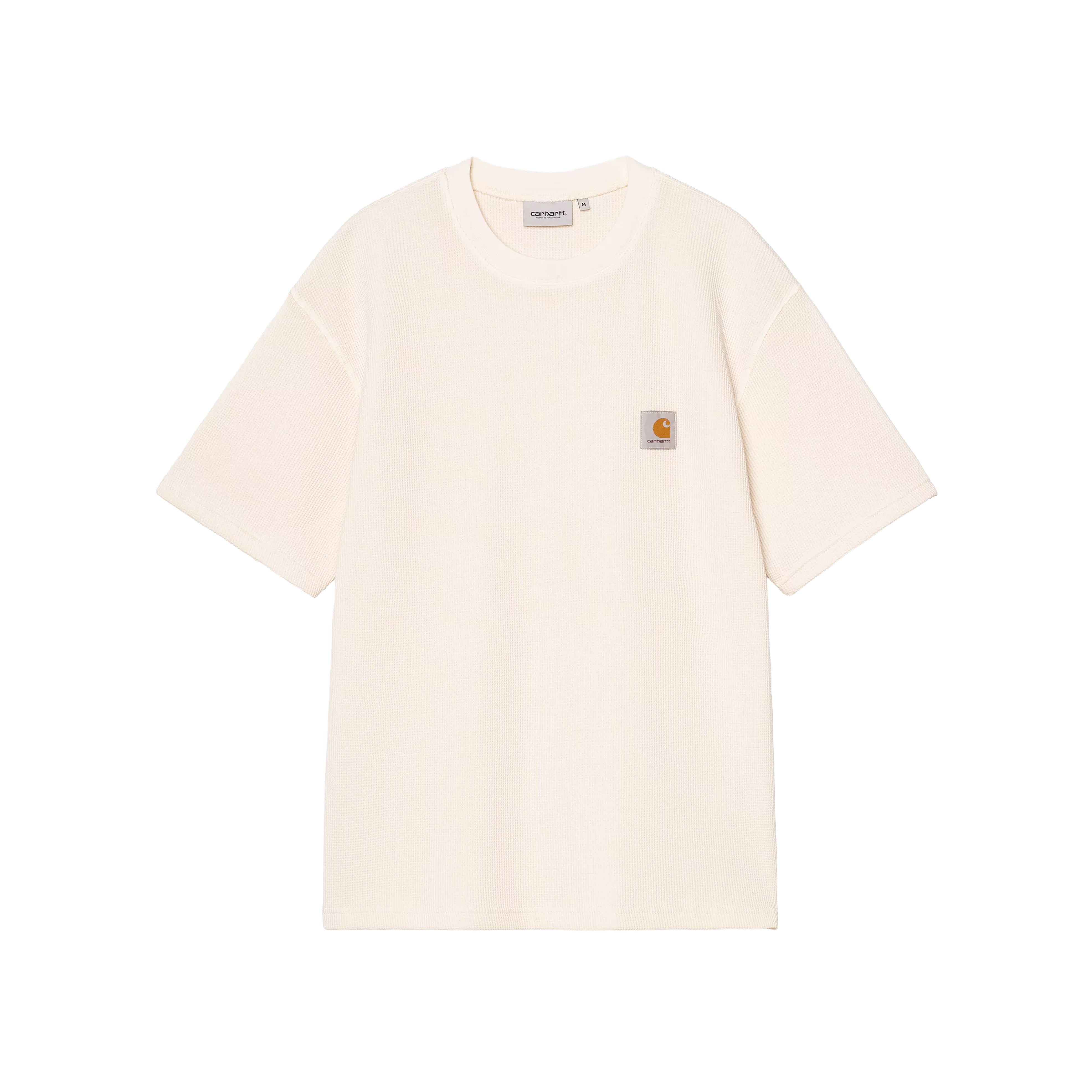 T-SHIRT S/S NELSON WAFFLE NATURAL GARMENT DYED