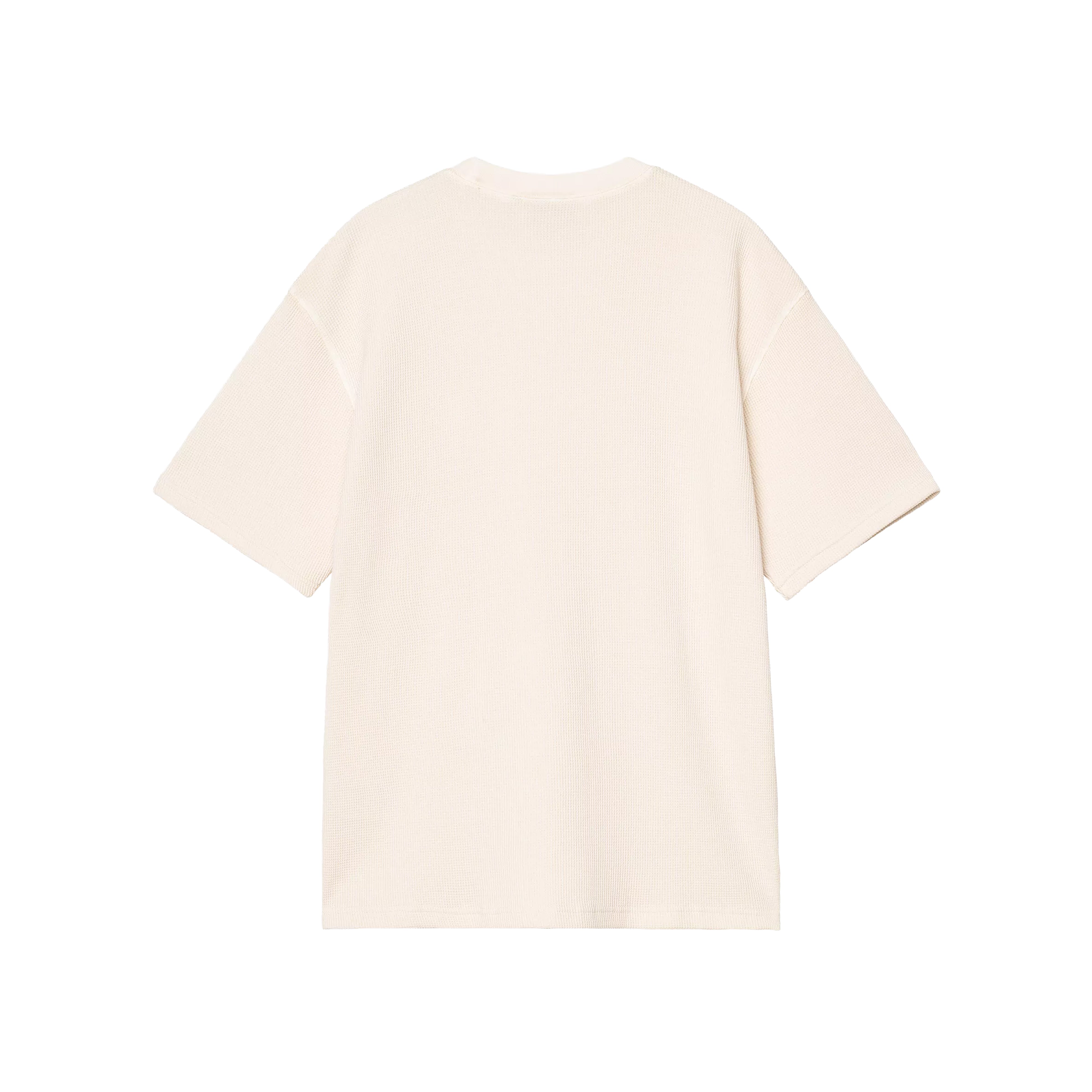 T-SHIRT S/S NELSON WAFFLE NATURAL GARMENT DYED