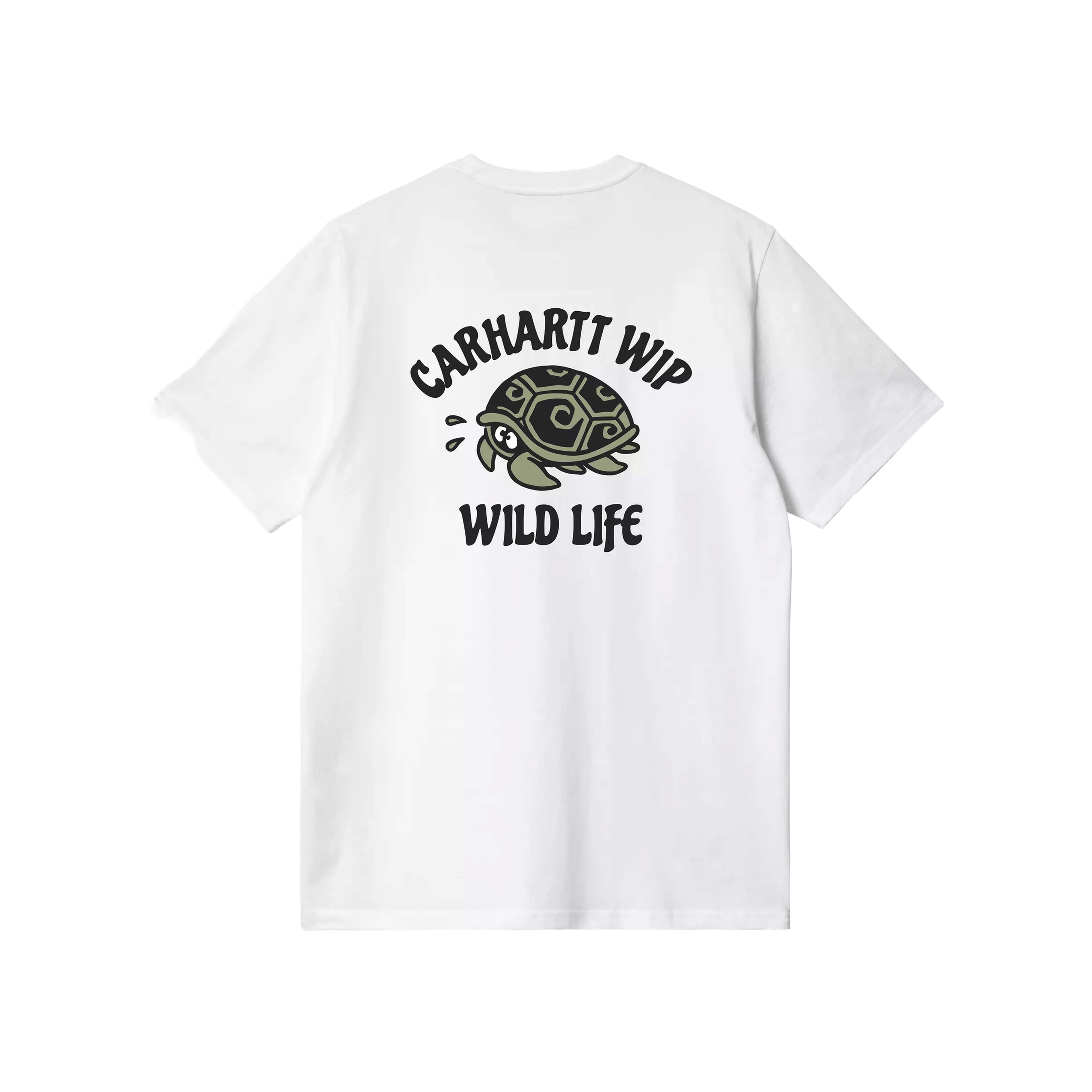T-SHIRT S/S WILD LIFE WHITE