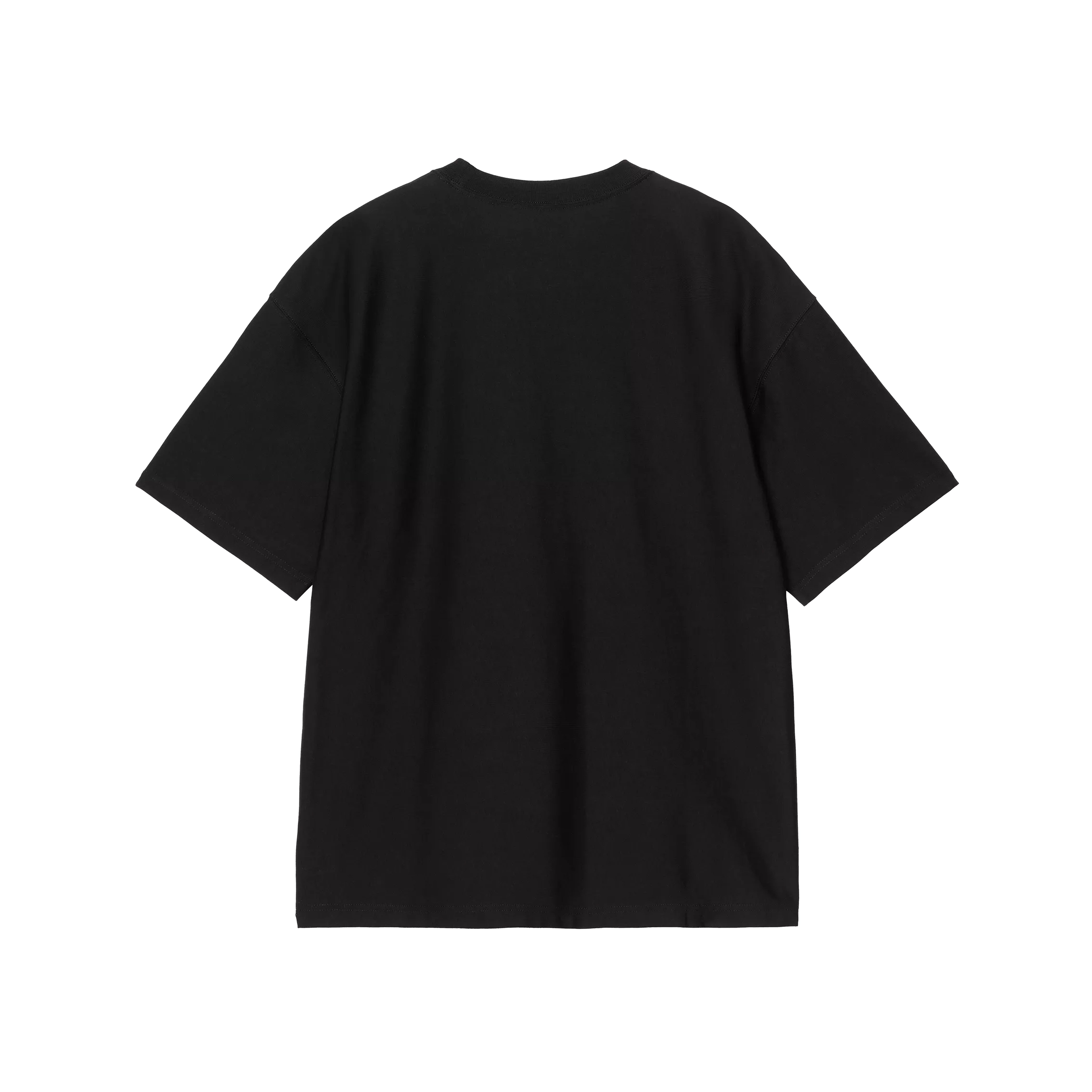 T-SHIRT S/S WIP LABEL BLACK