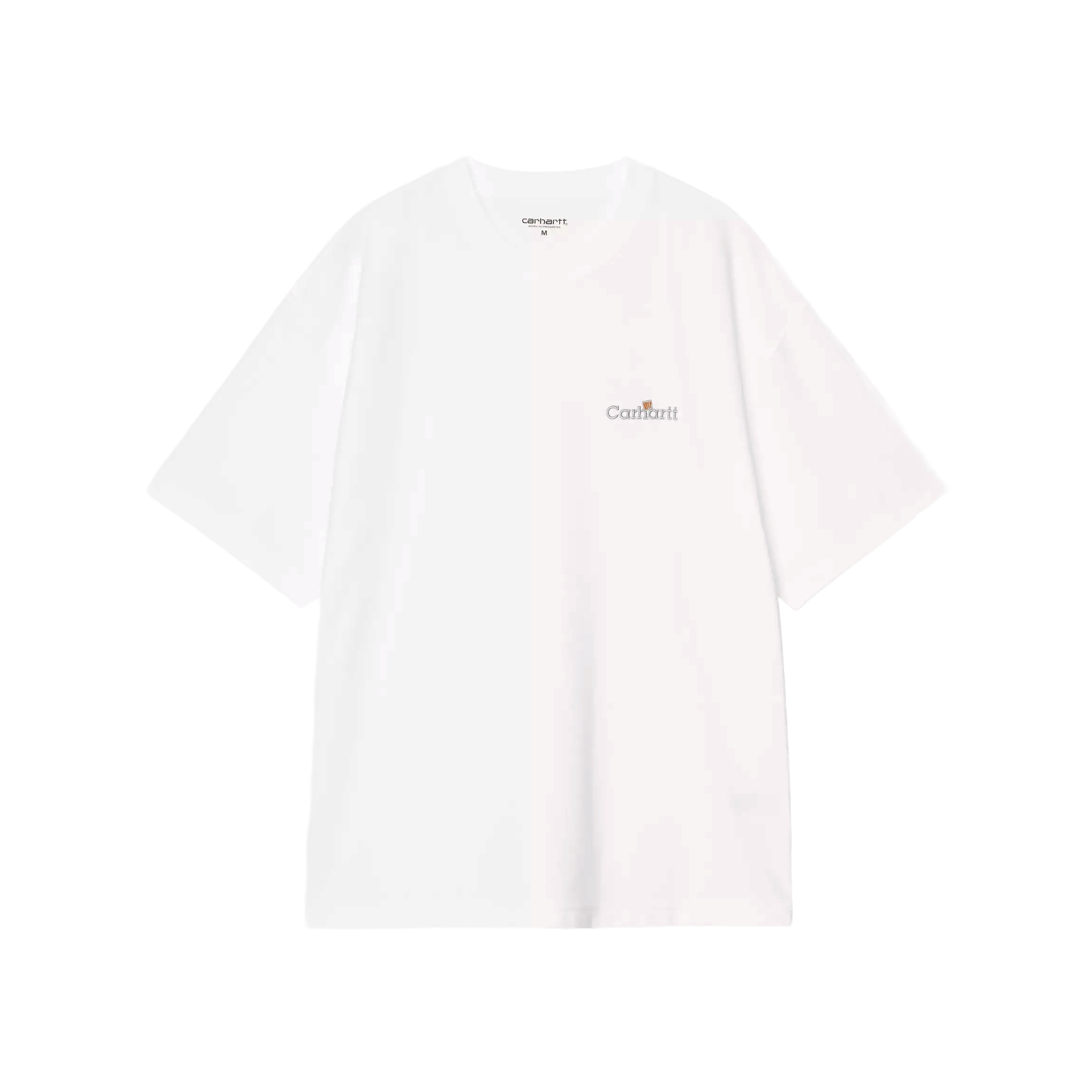 T-SHIRT S/S WIP LABEL WHITE