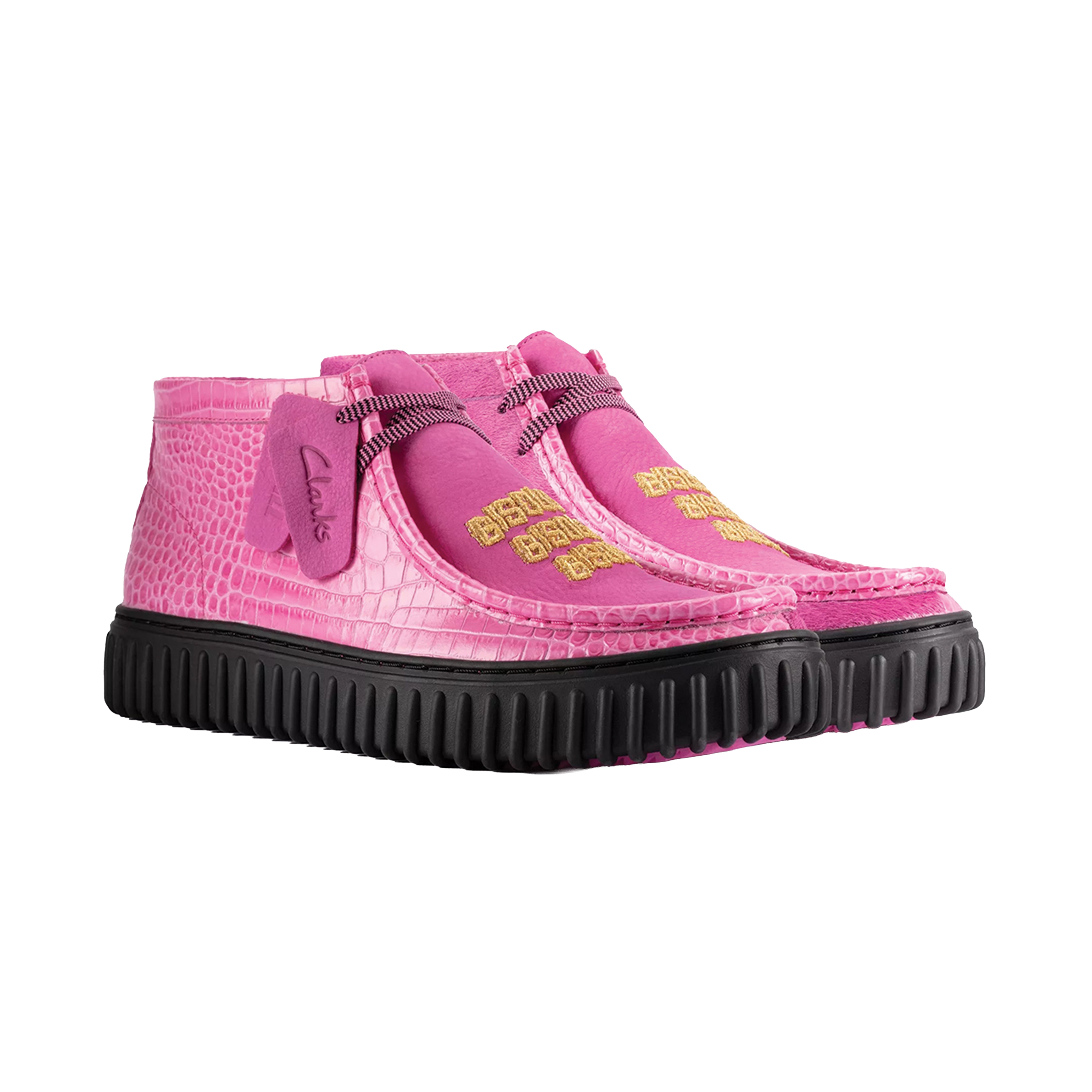 TORHILL HI PINK INTEREST CLARKS X BISOUS SKATEBOARD