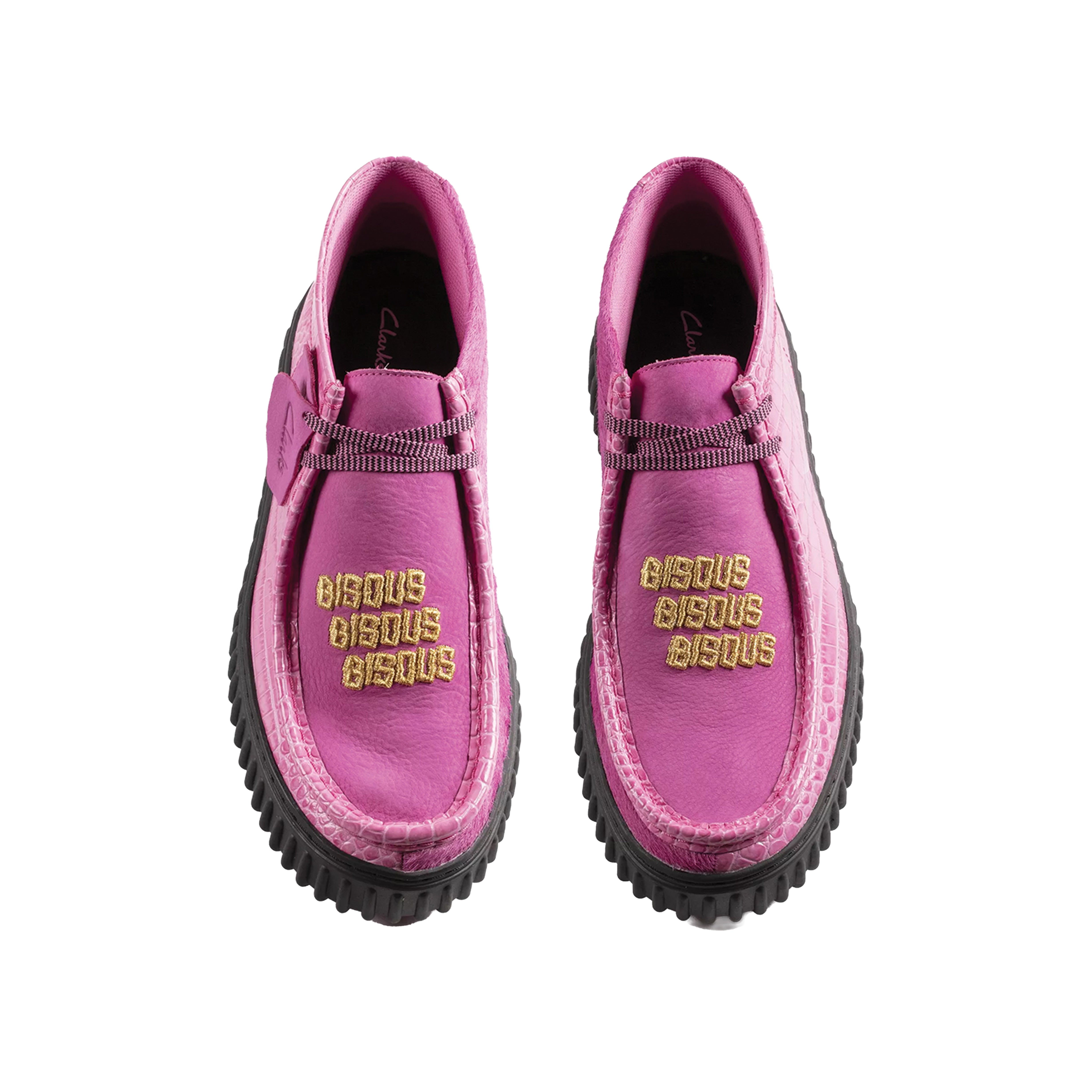 TORHILL HI PINK INTEREST CLARKS X BISOUS SKATEBOARD