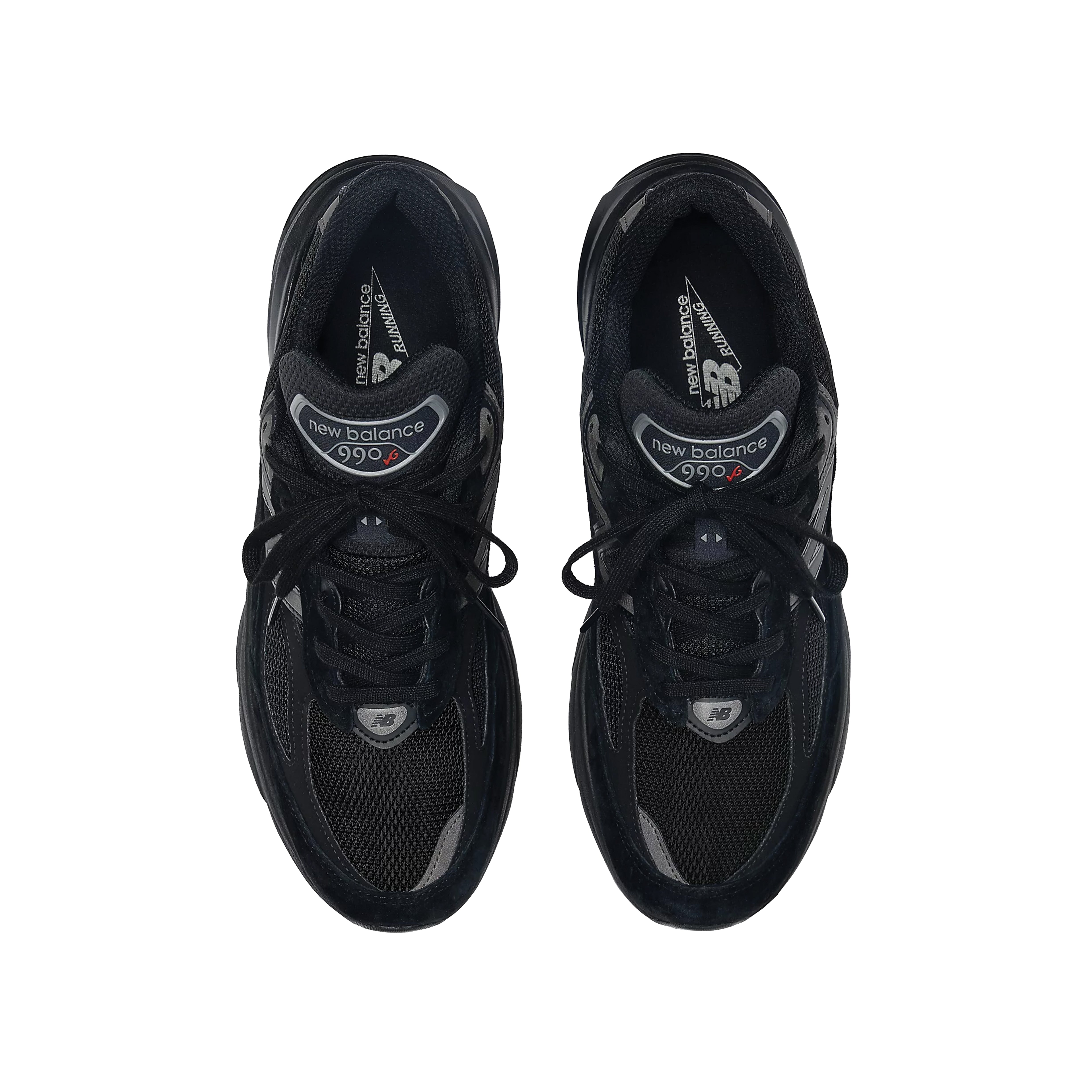 U990BB6 MADE IN USA 990V6 BLACK/BLACK – Laced Run