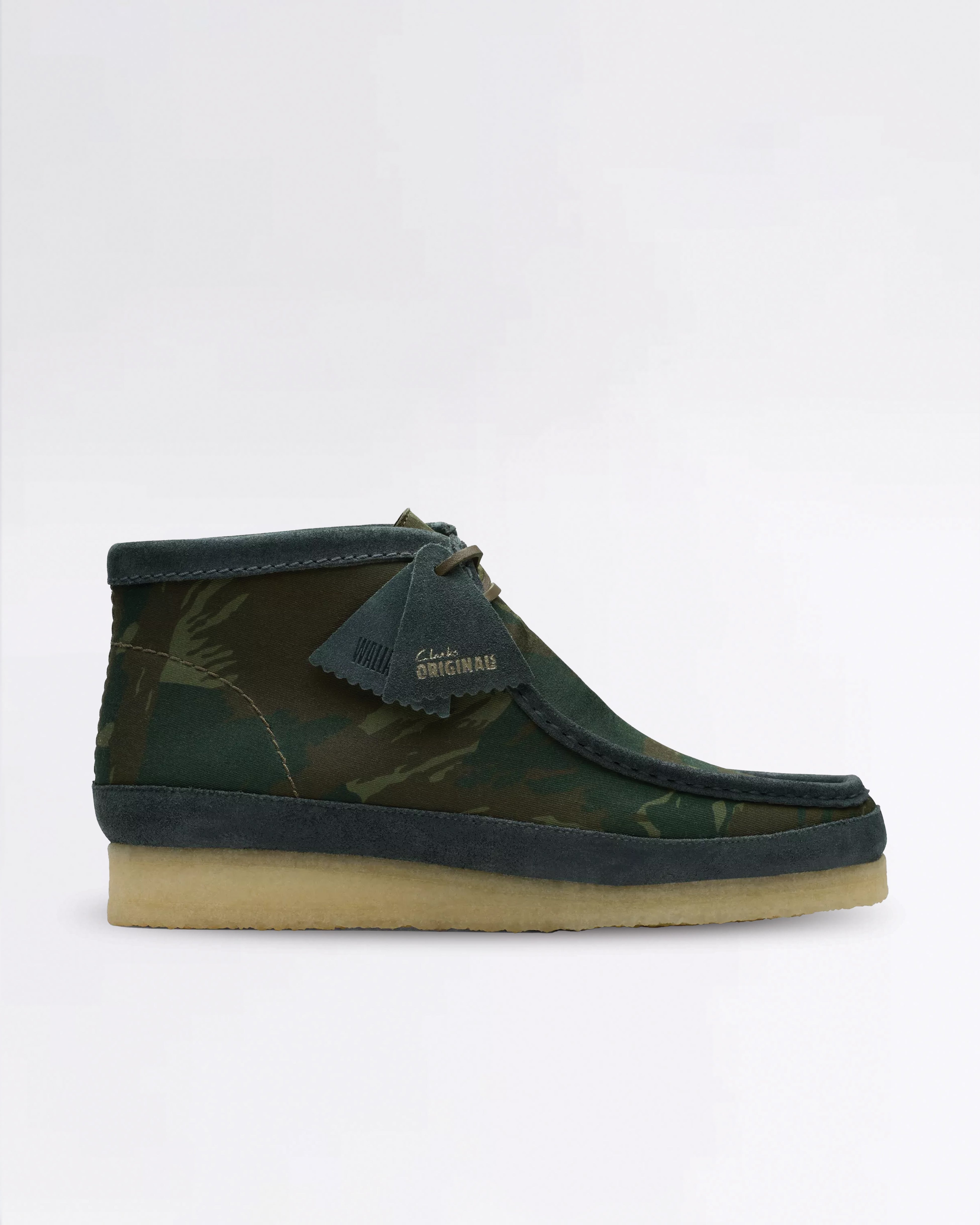 WALLABEE BOOT GREEN CAMOUFLAGE