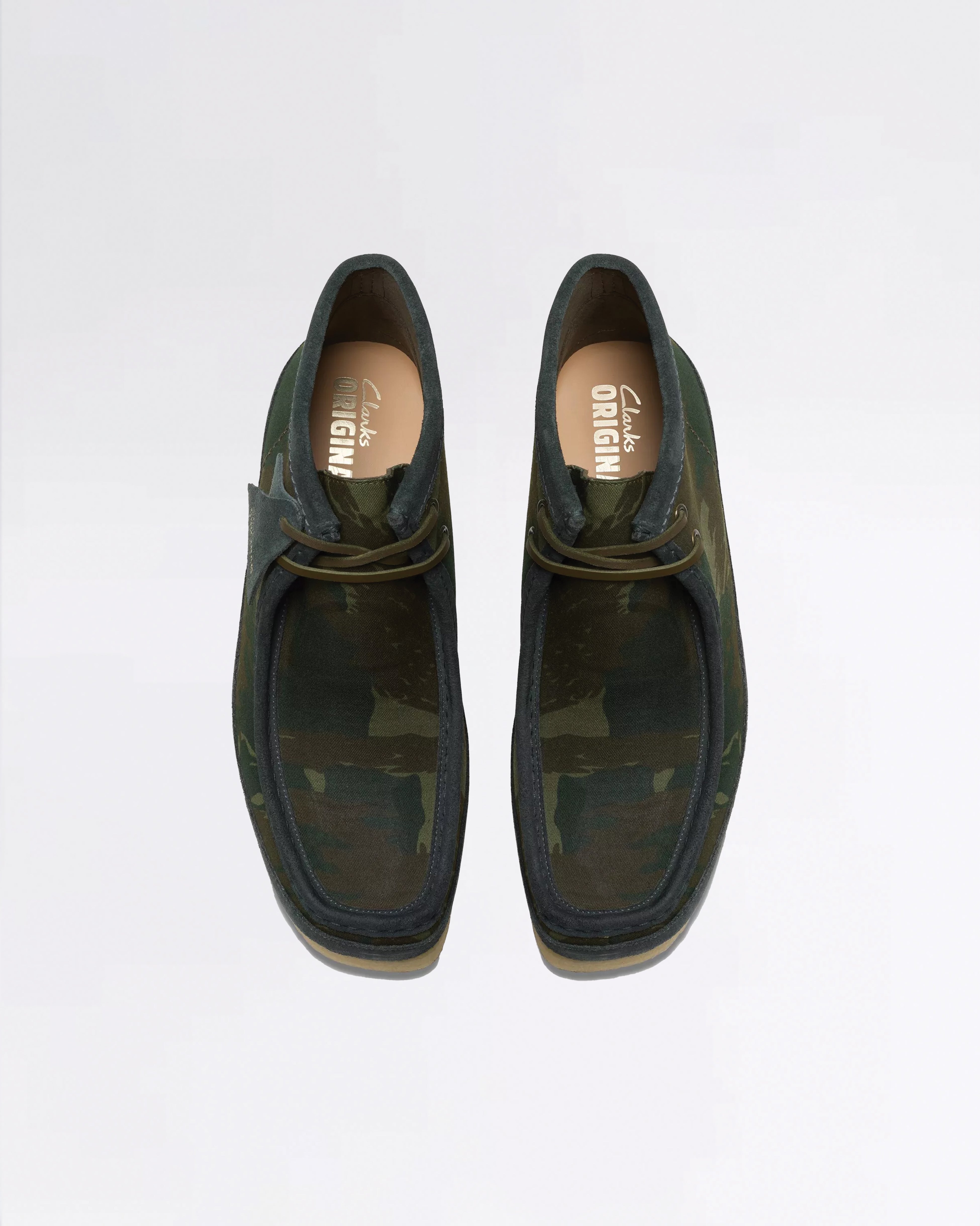 WALLABEE BOOT GREEN CAMOUFLAGE