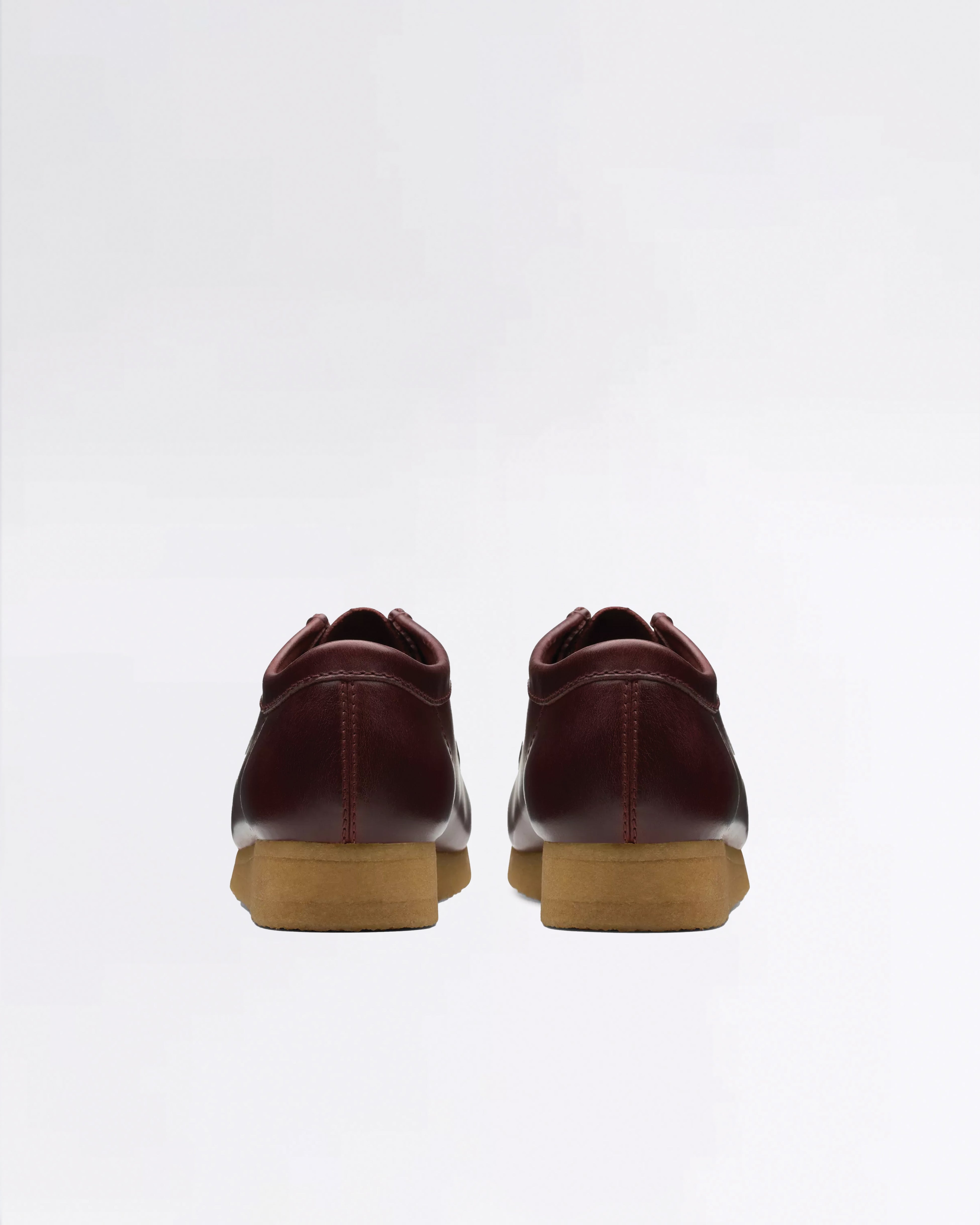 WALLABEE DEEP RED LEATHER