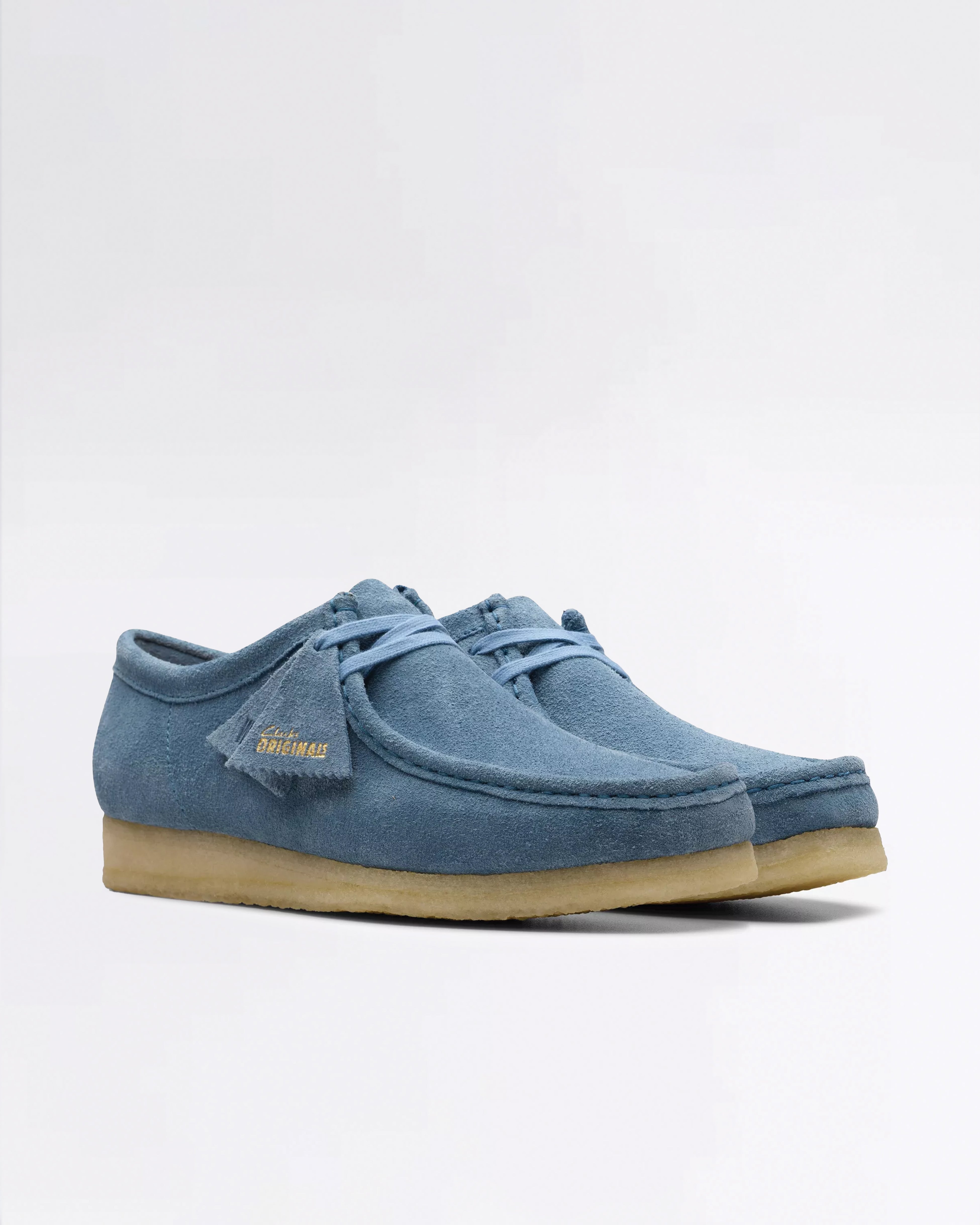 WALLABEE FRENCH BLUE SUEDE