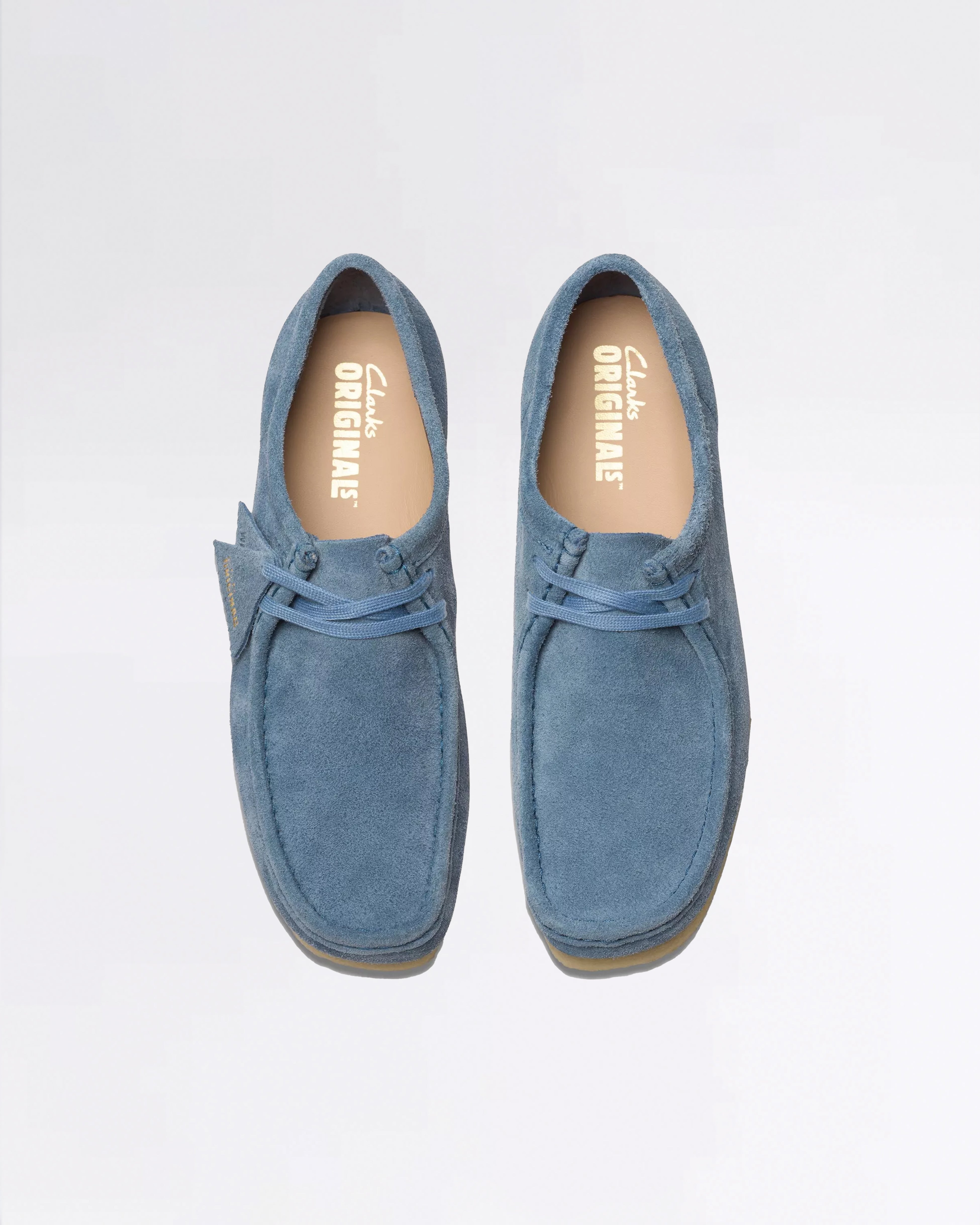 WALLABEE FRENCH BLUE SUEDE