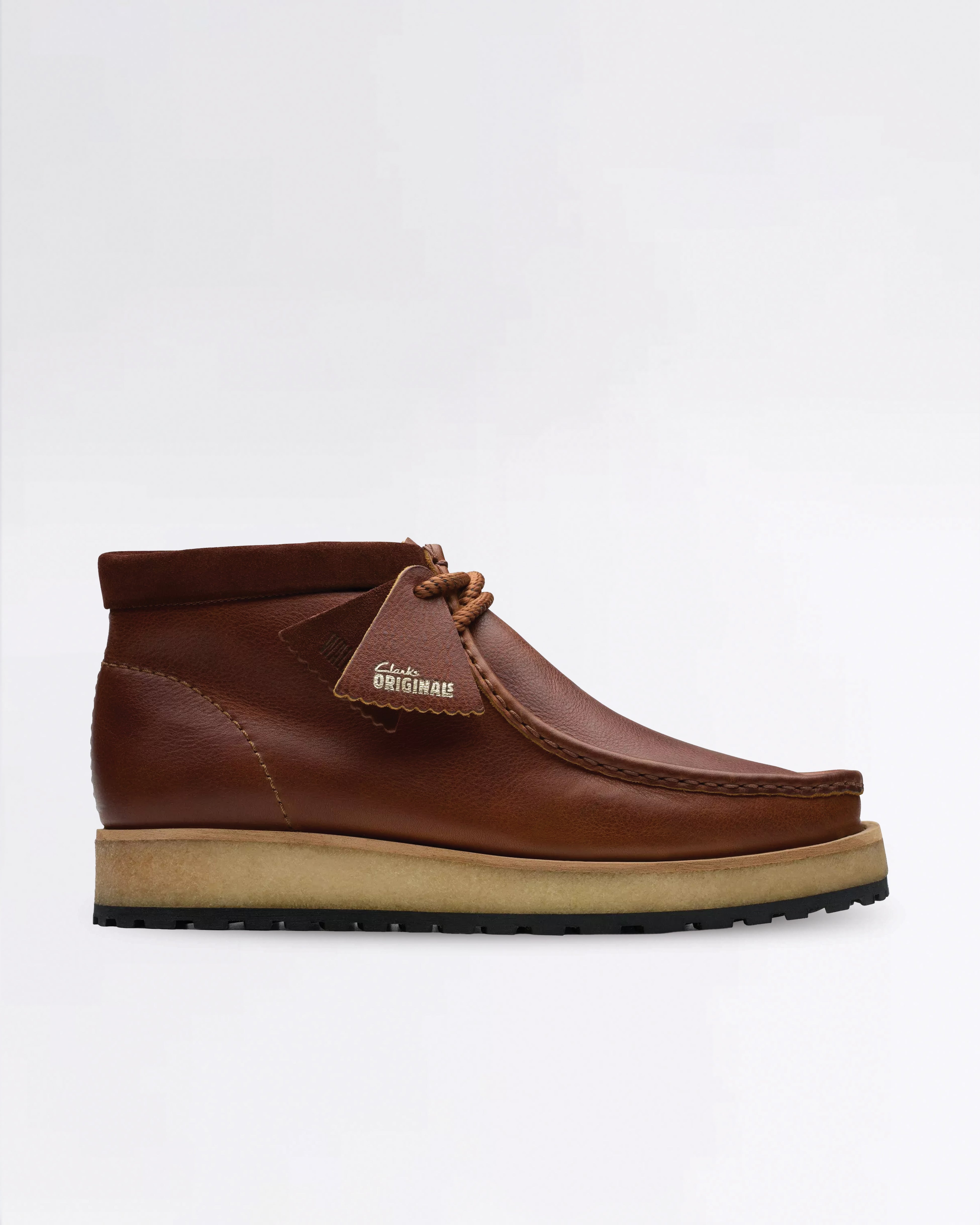 WALLABEE SCOUT DARK TAN LEA