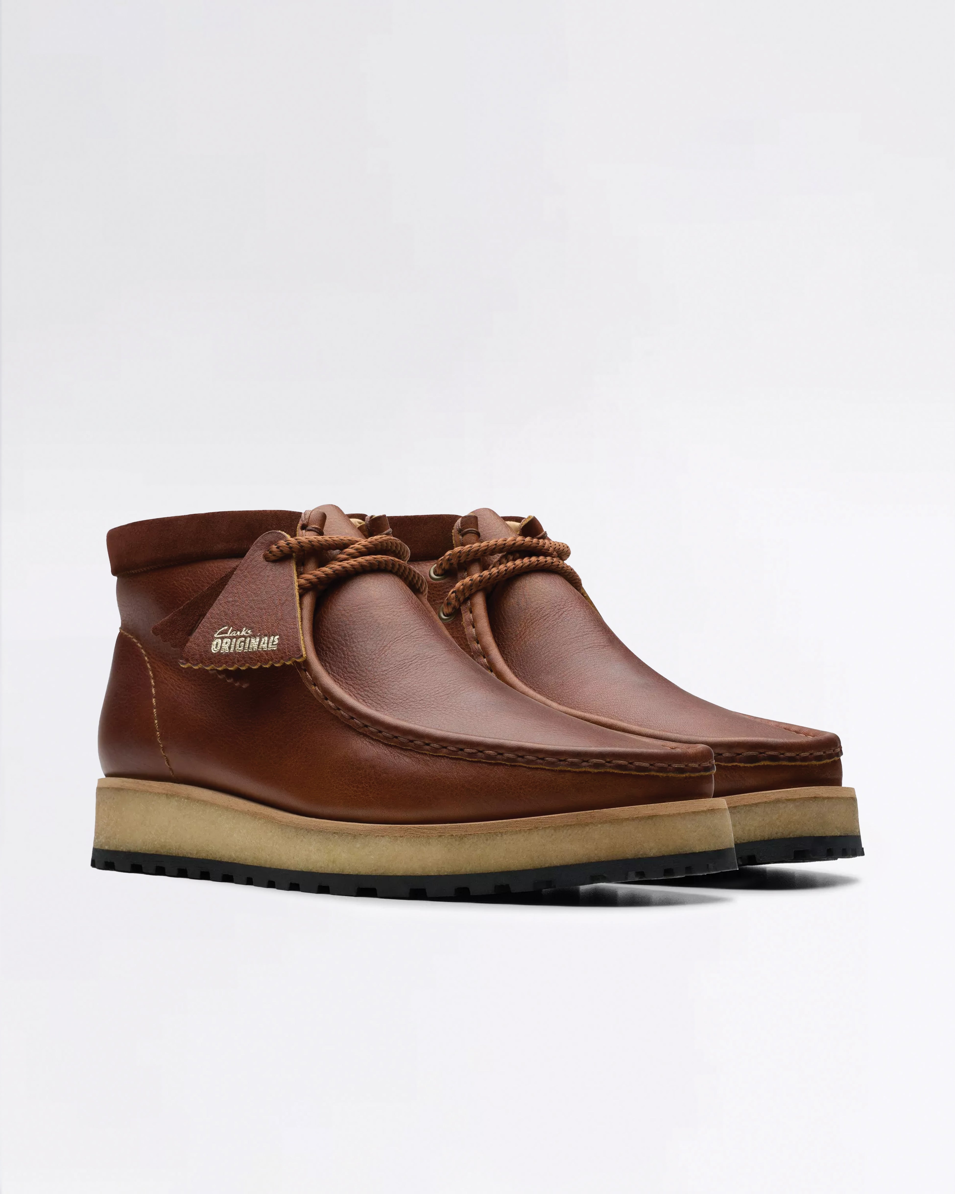 WALLABEE SCOUT DARK TAN LEA