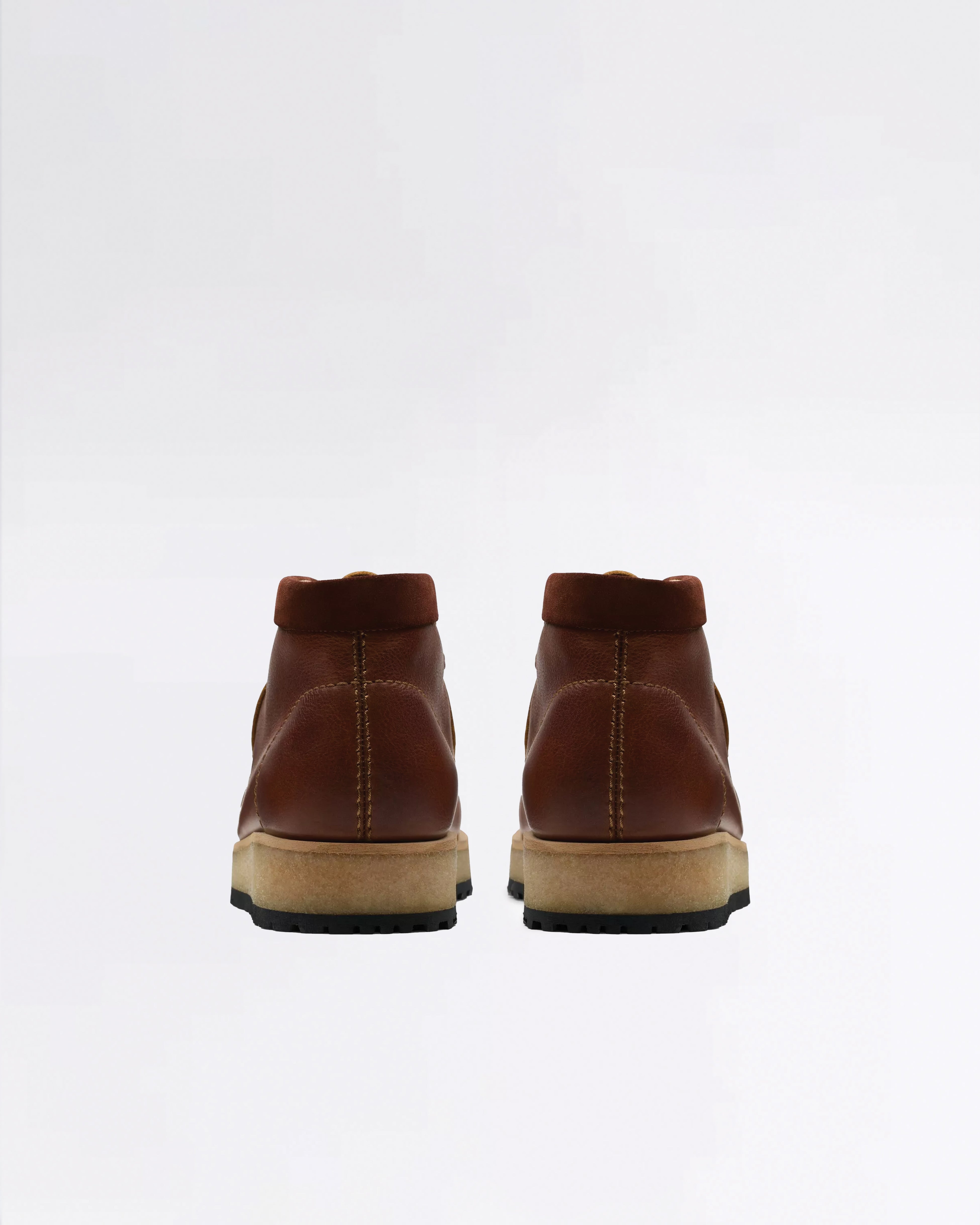 WALLABEE SCOUT DARK TAN LEA