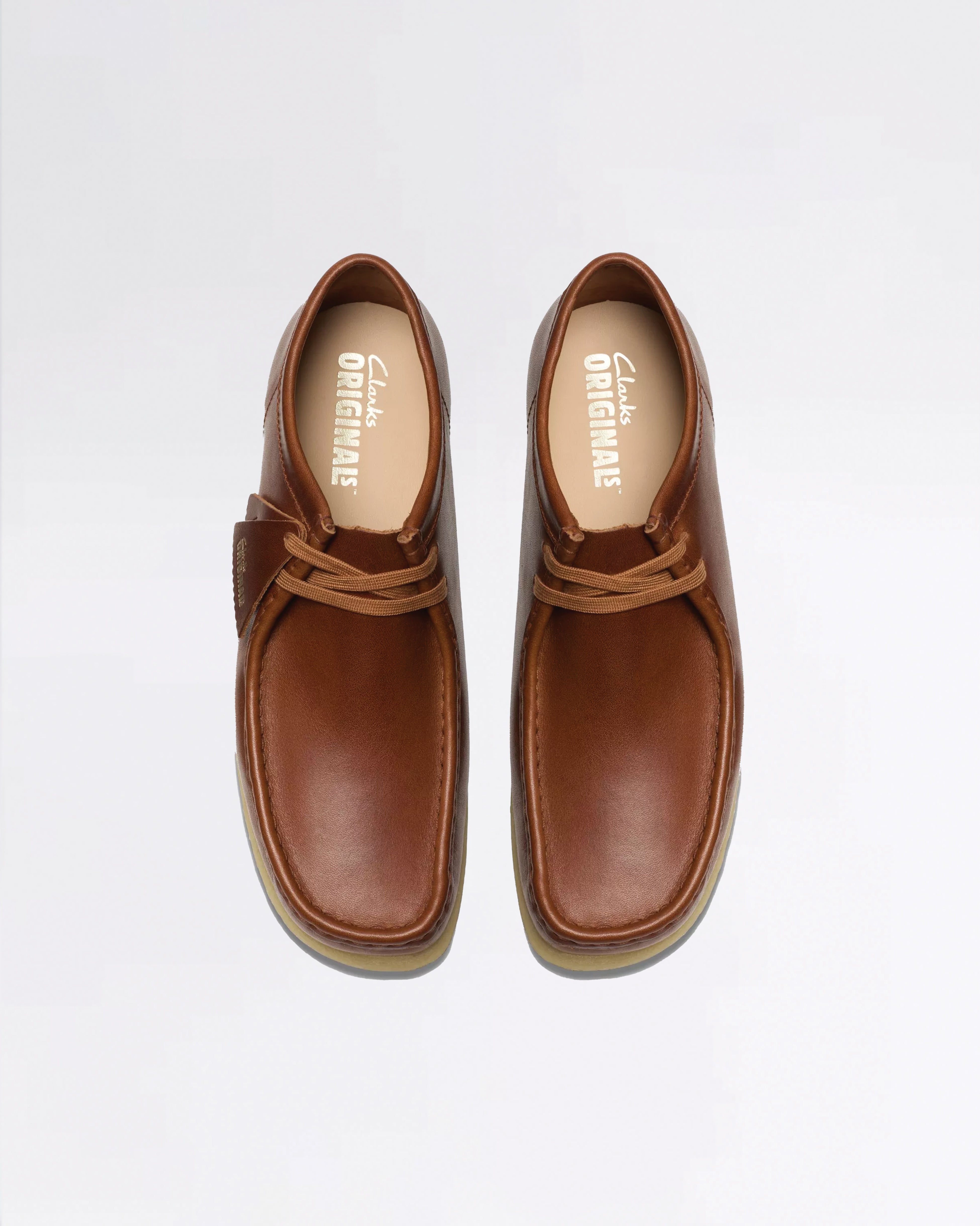 WALLABEE TAN LEATHER