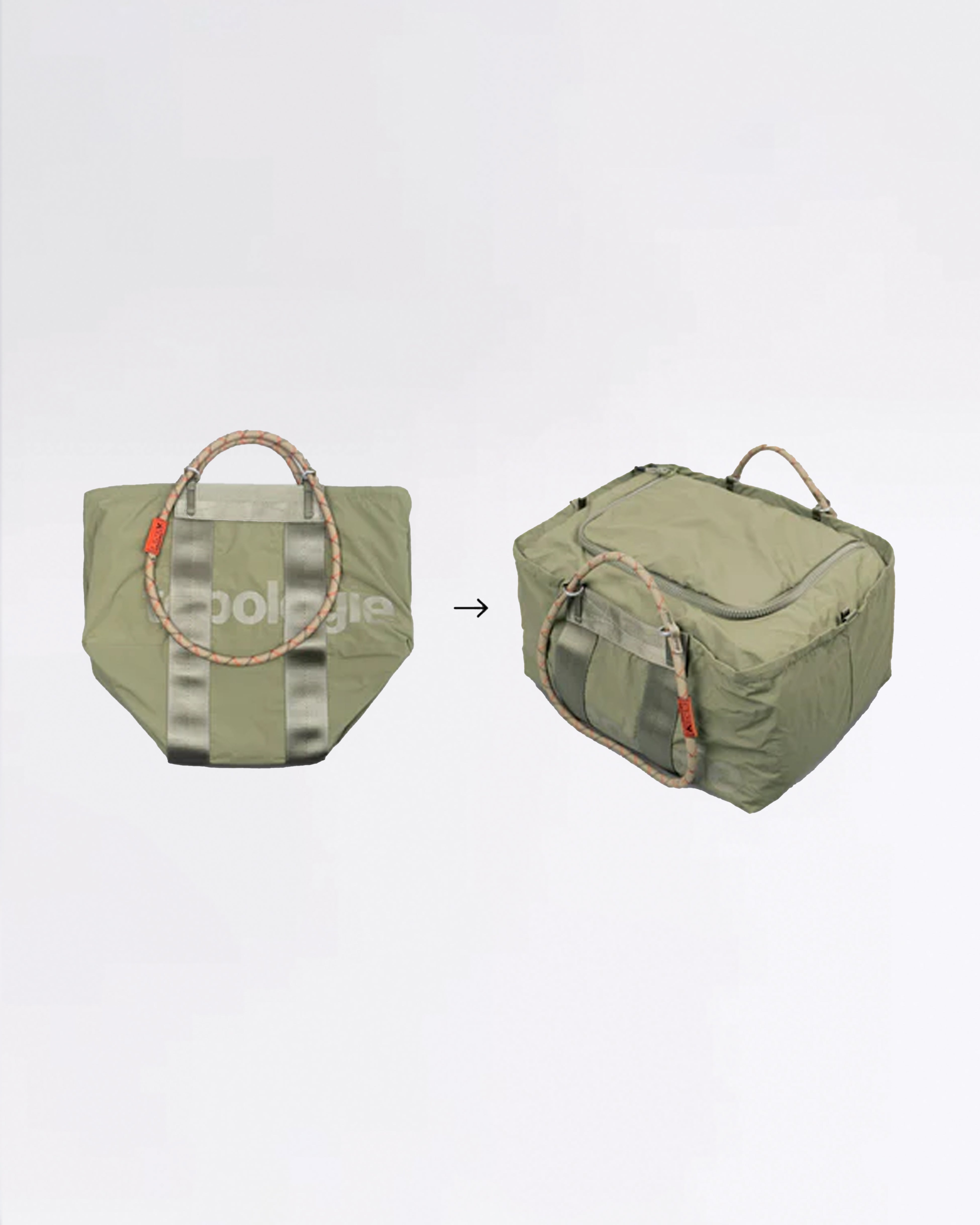 WARES BAGS SUMMIT DUFFLE LARGE MOSS PAPERY