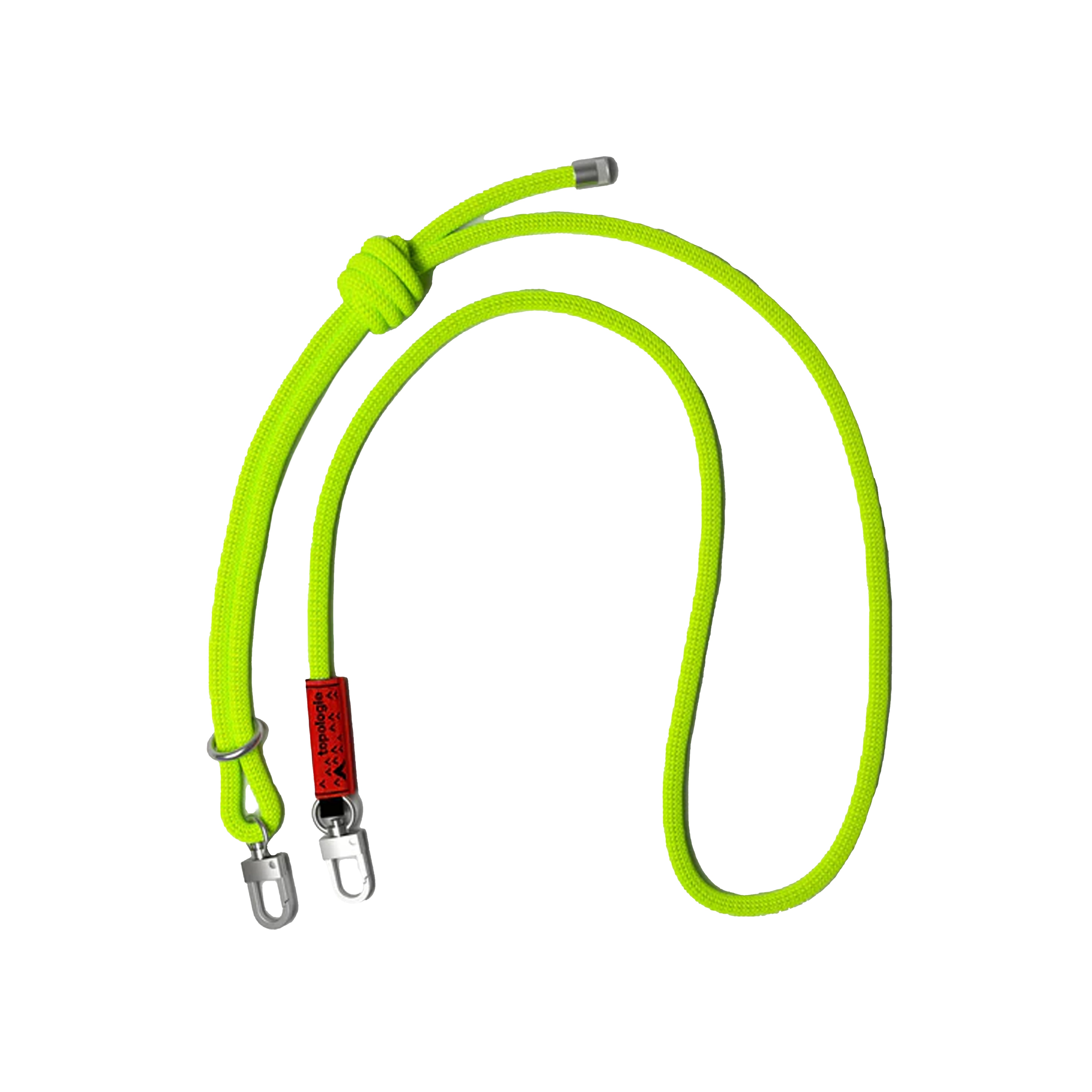 WARES STRAPS 8MM ROPE STRAP NEON YELLOW SOLID