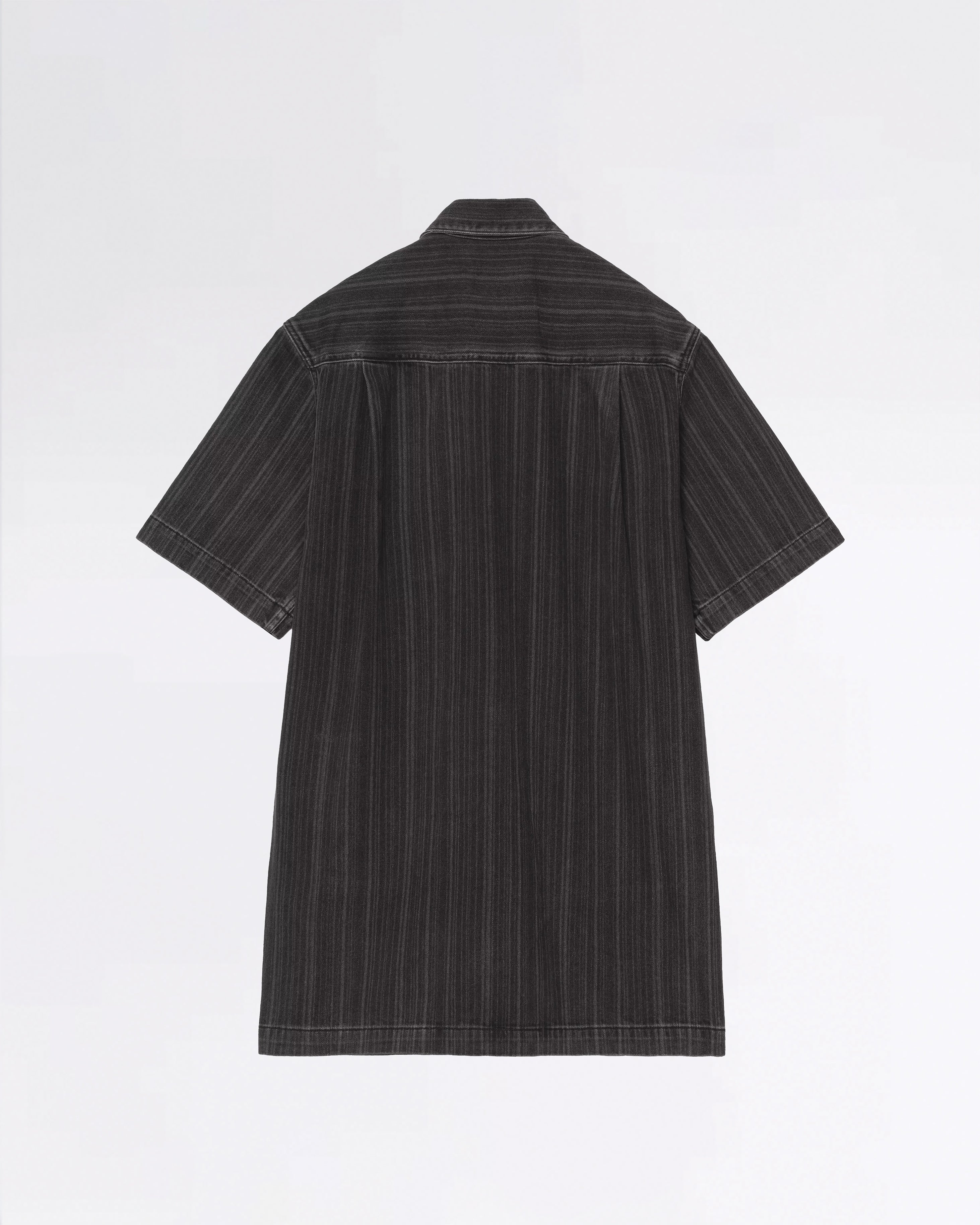 W RYLAN DRESS RYLAN STRIPE-BLACK STONE WASHED