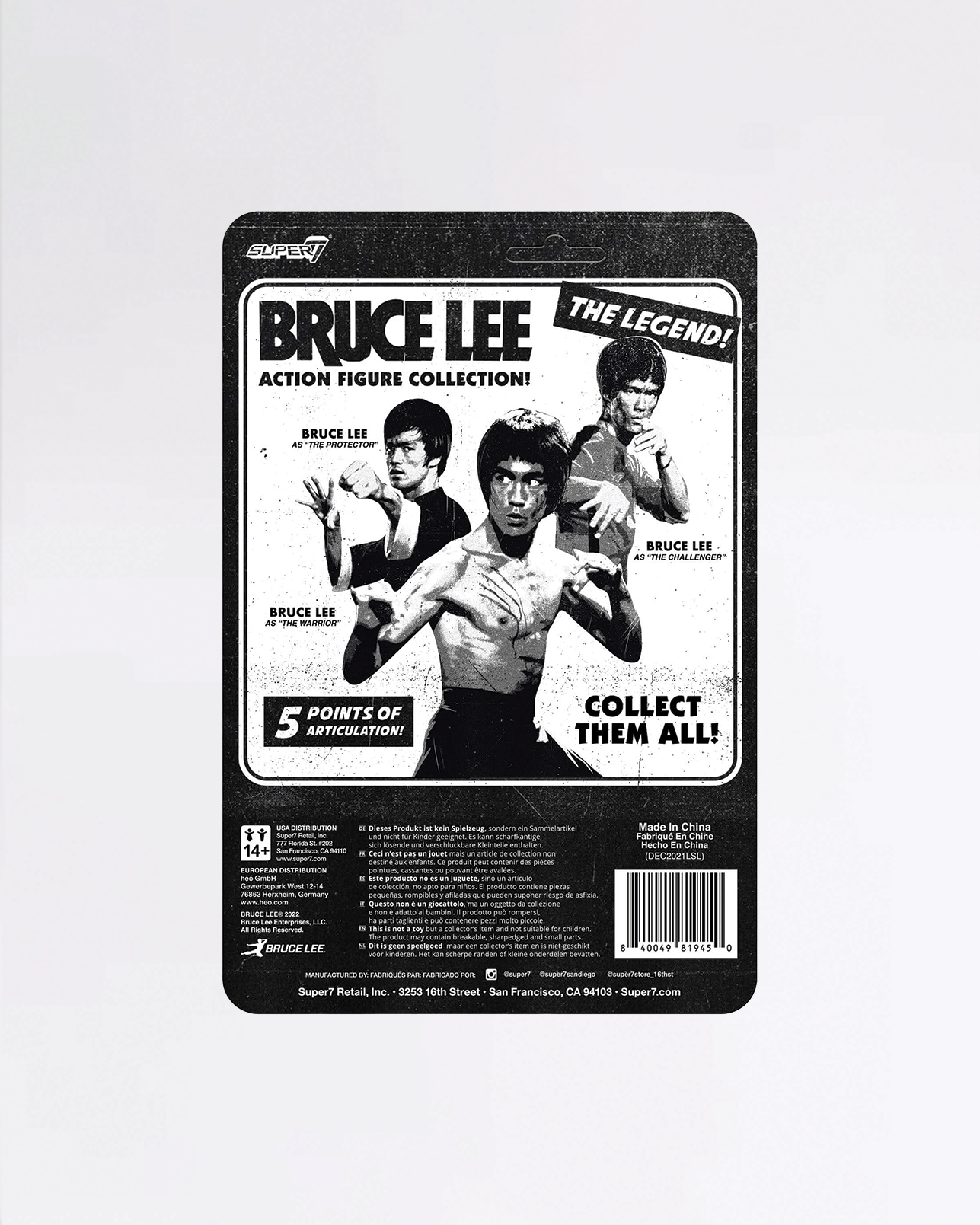 BRUCE LEE JUMPSUIT - THE CHALLENGER