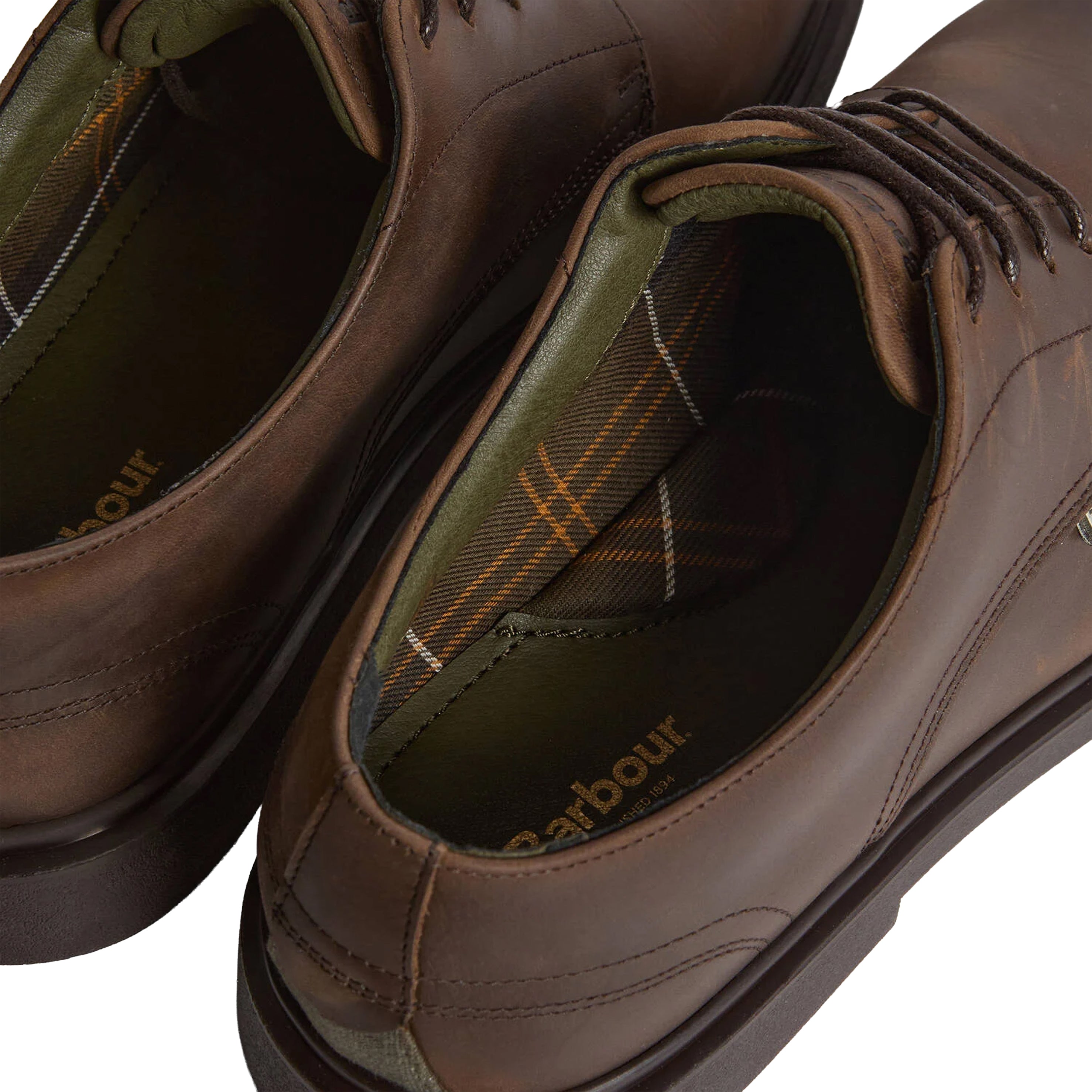 CARTHY DERBY SHOES DARK BROWN