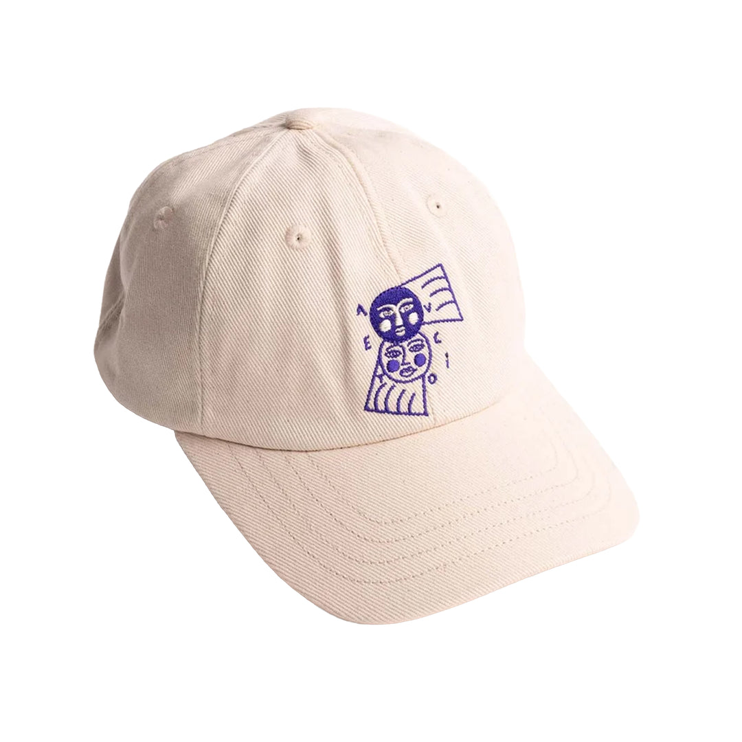 CASQUETTE SIX PANEL AVEC TOI ECRU