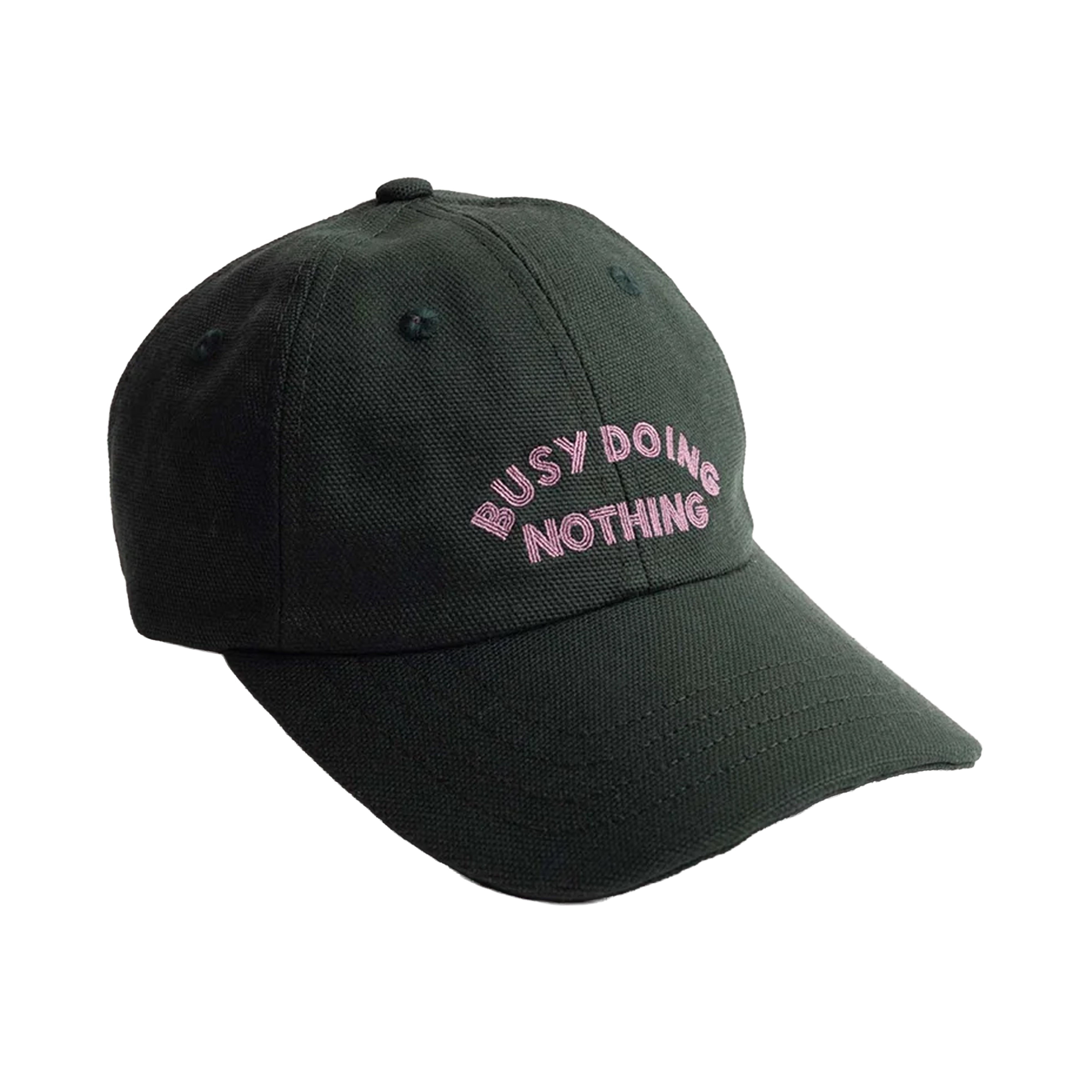 CASQUETTE SIX PANEL BUSY VERT MELEZE