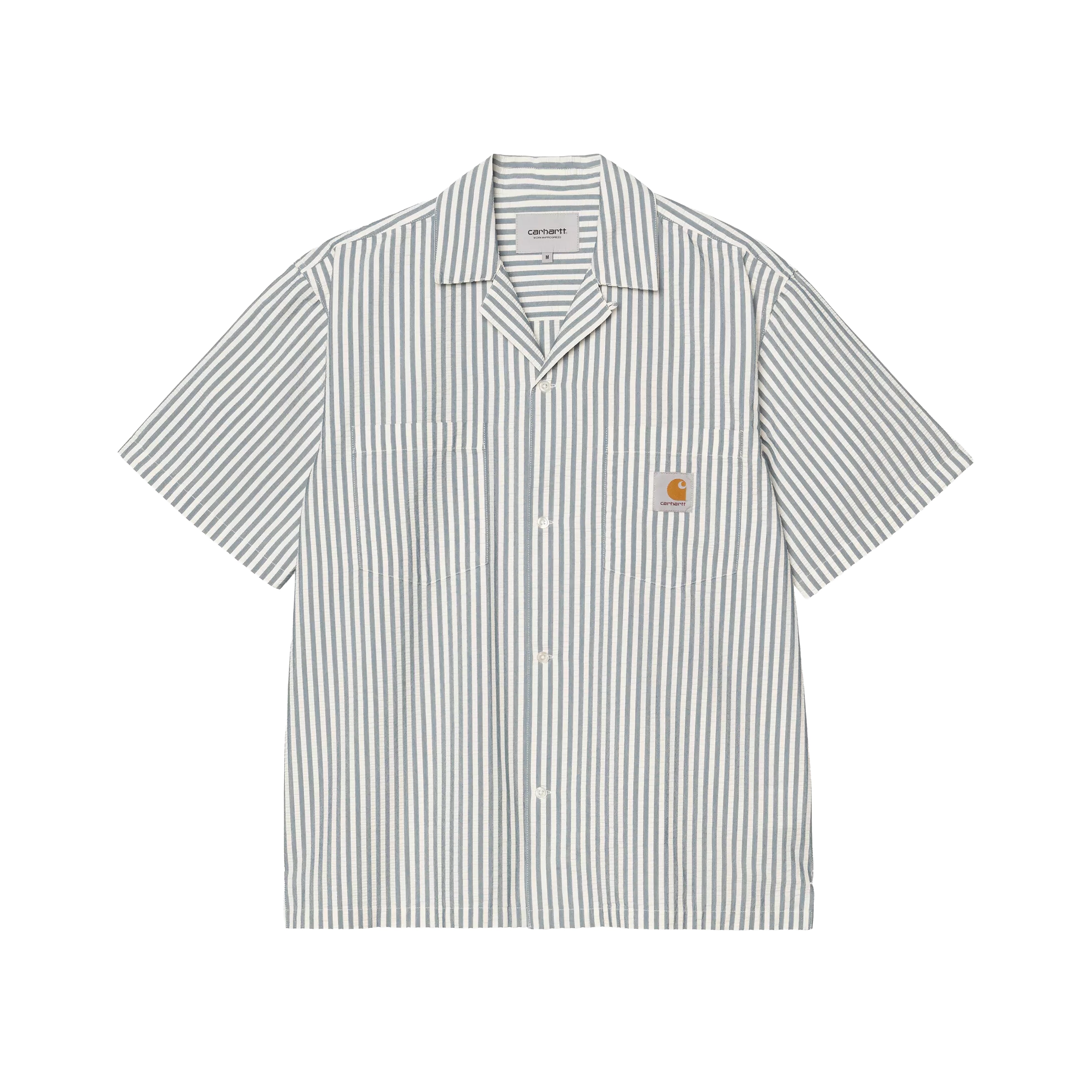 Chemise manches courtes Leavel Stripe Blue River Wax Carhartt WIP – Boutique Laced Run La Réunion
