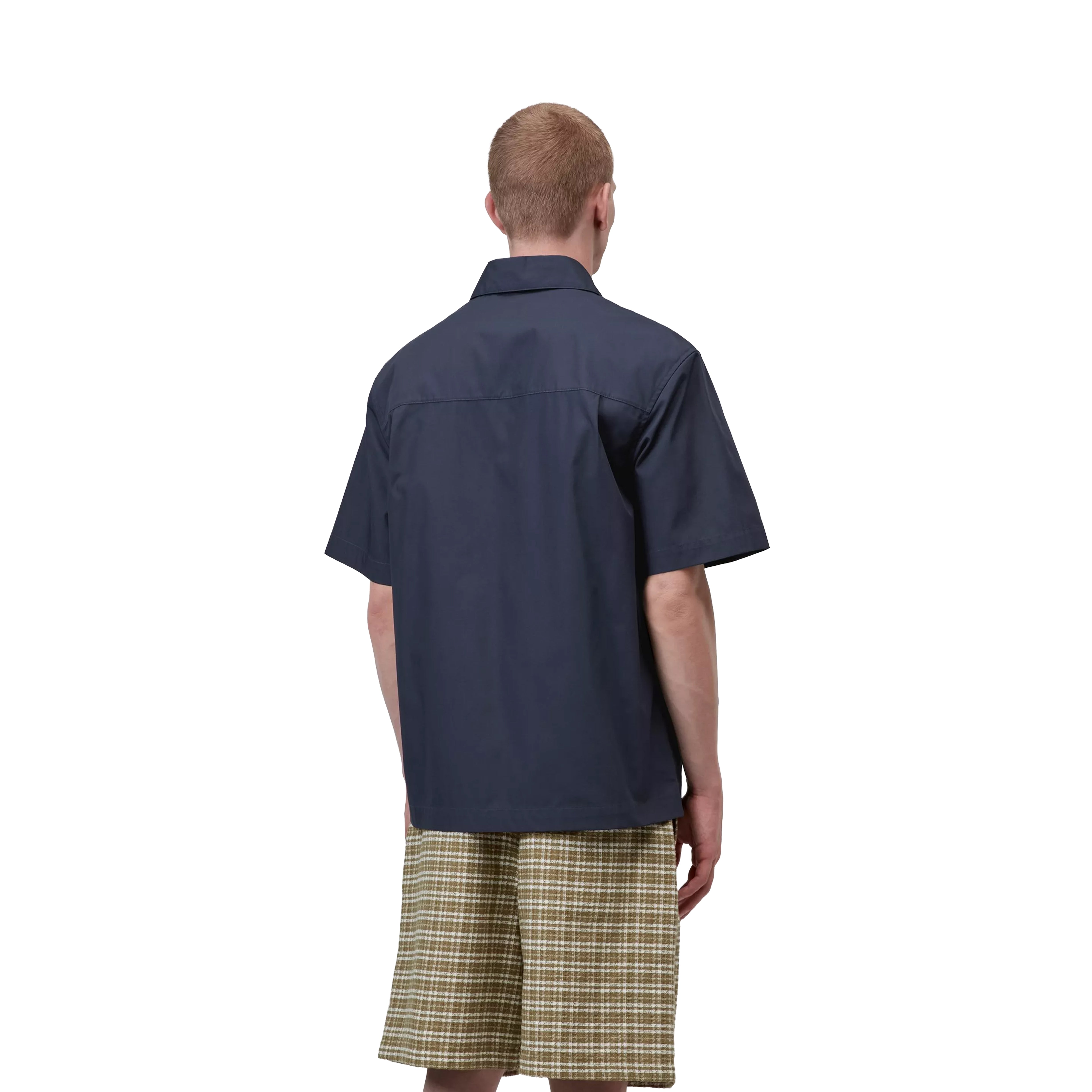 Chemise manches courtes Postal Zip Blue Wax Carhartt WIP – Boutique Laced Run La Réunion
