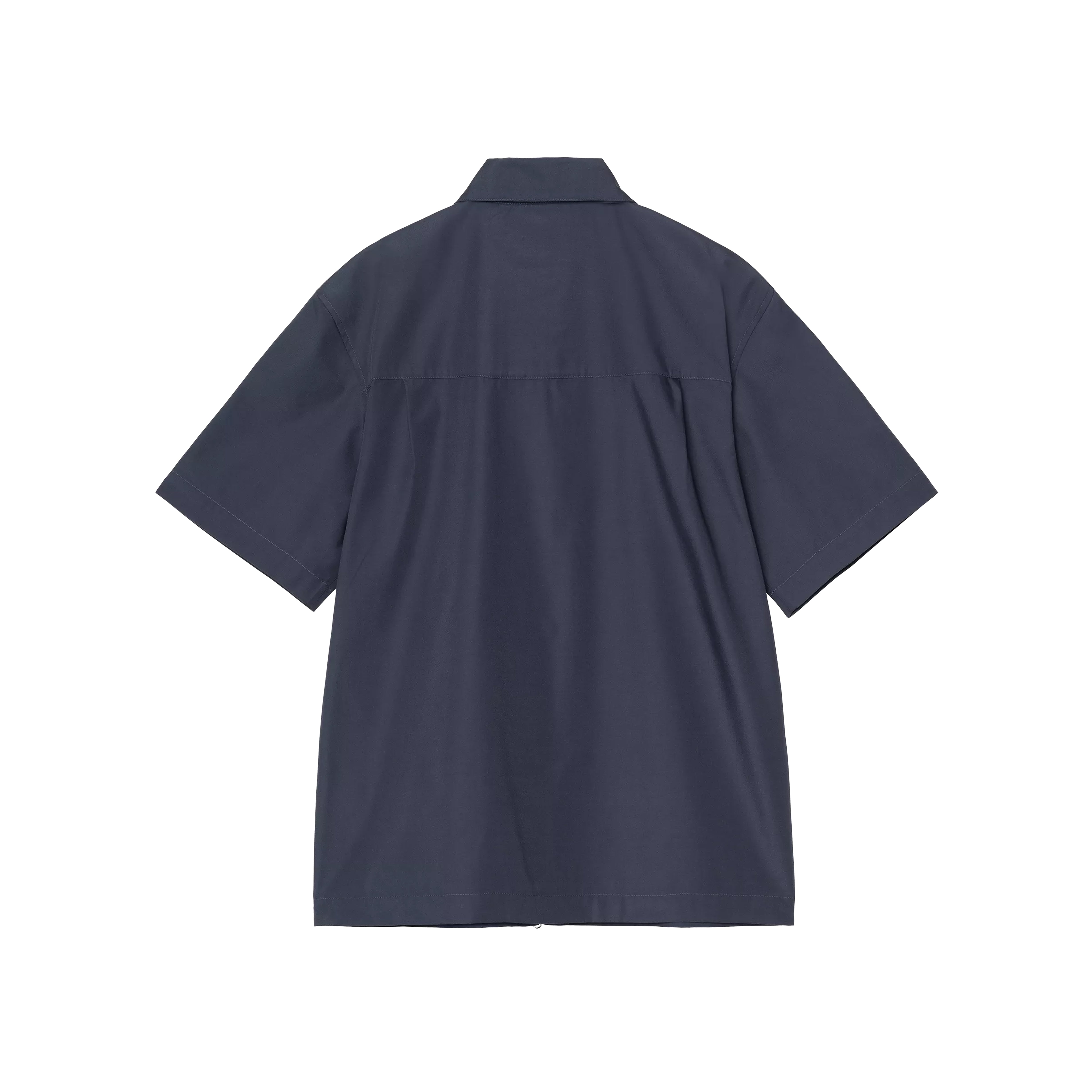 Chemise manches courtes Postal Zip Blue Wax Carhartt WIP – Boutique Laced Run La Réunion
