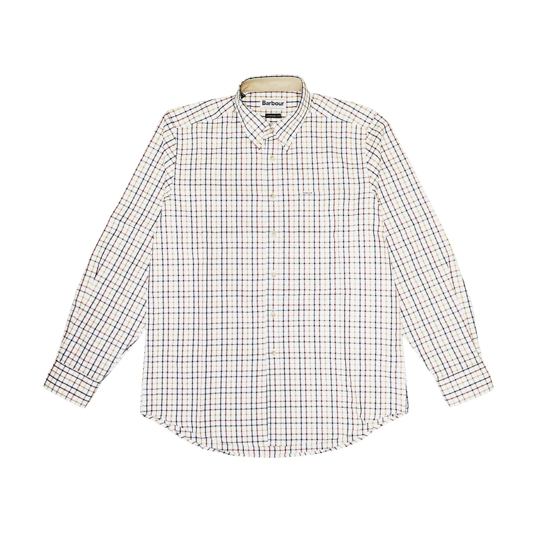CHEMISE SPORTING TATTERSALL REGULAR COPPER