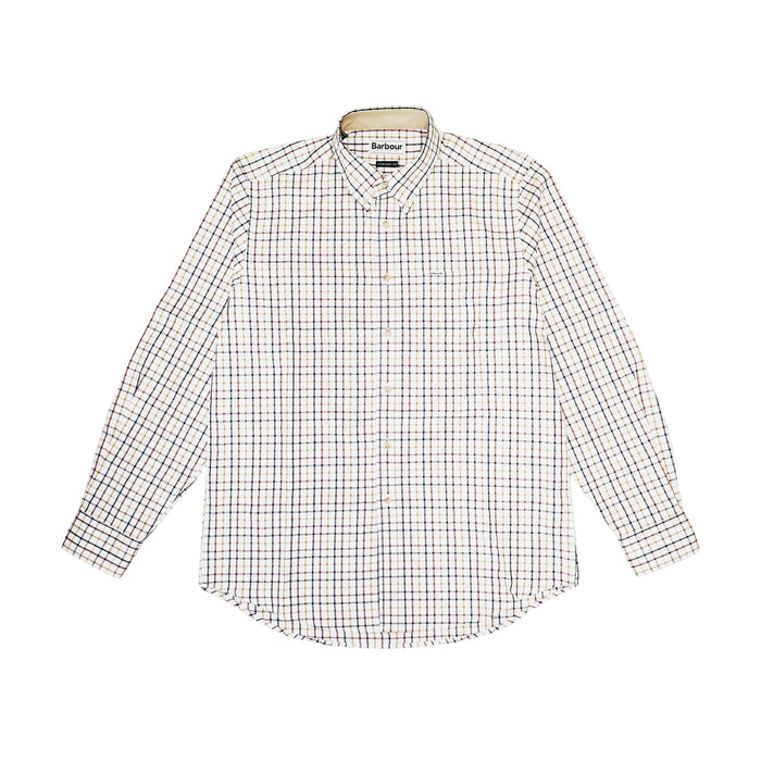 CHEMISE SPORTING TATTERSALL REGULAR COPPER