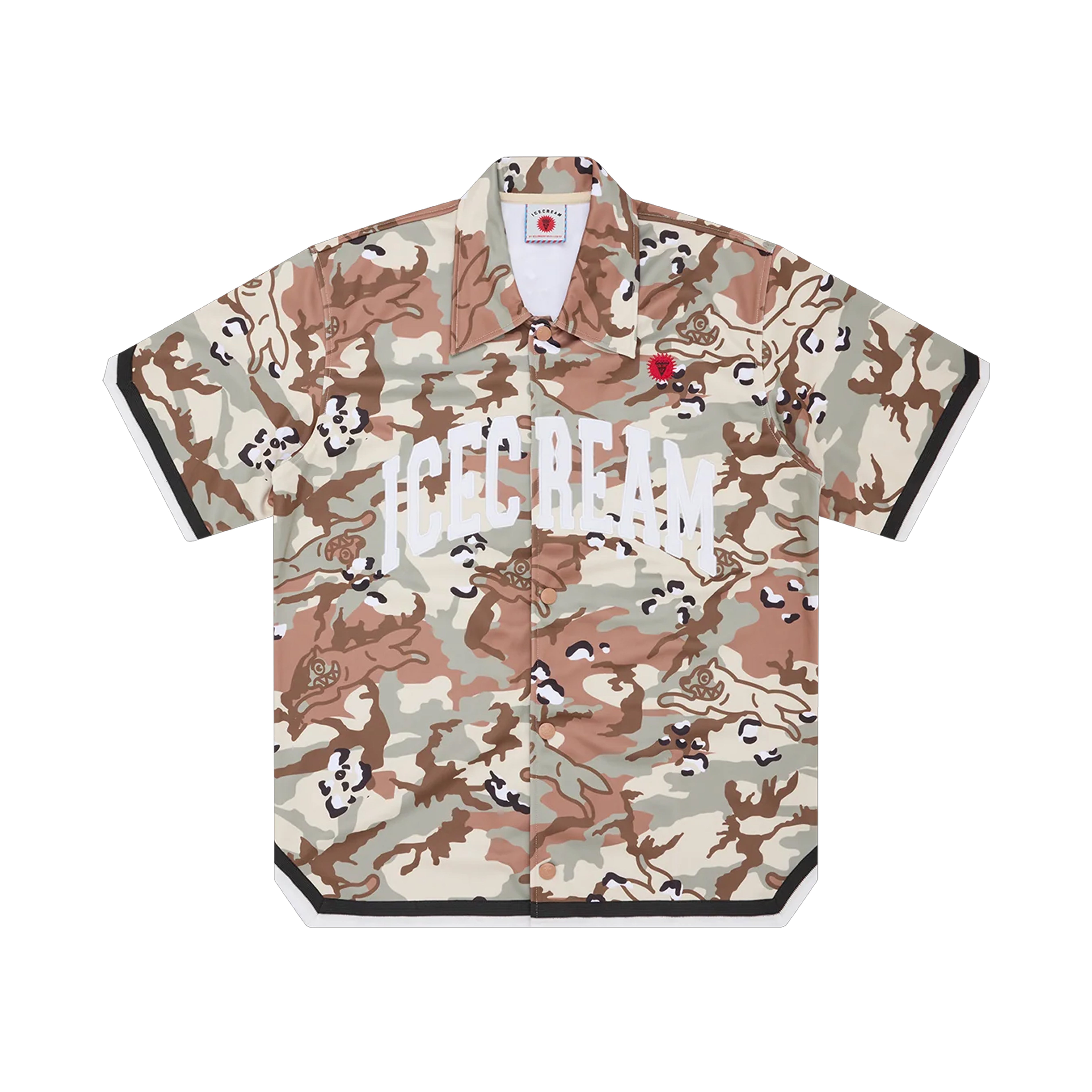 Chemisette homme Baseball Jersey Camo Billionaire Boys Club Ice Cream – Boutique Laced Run La Réunion