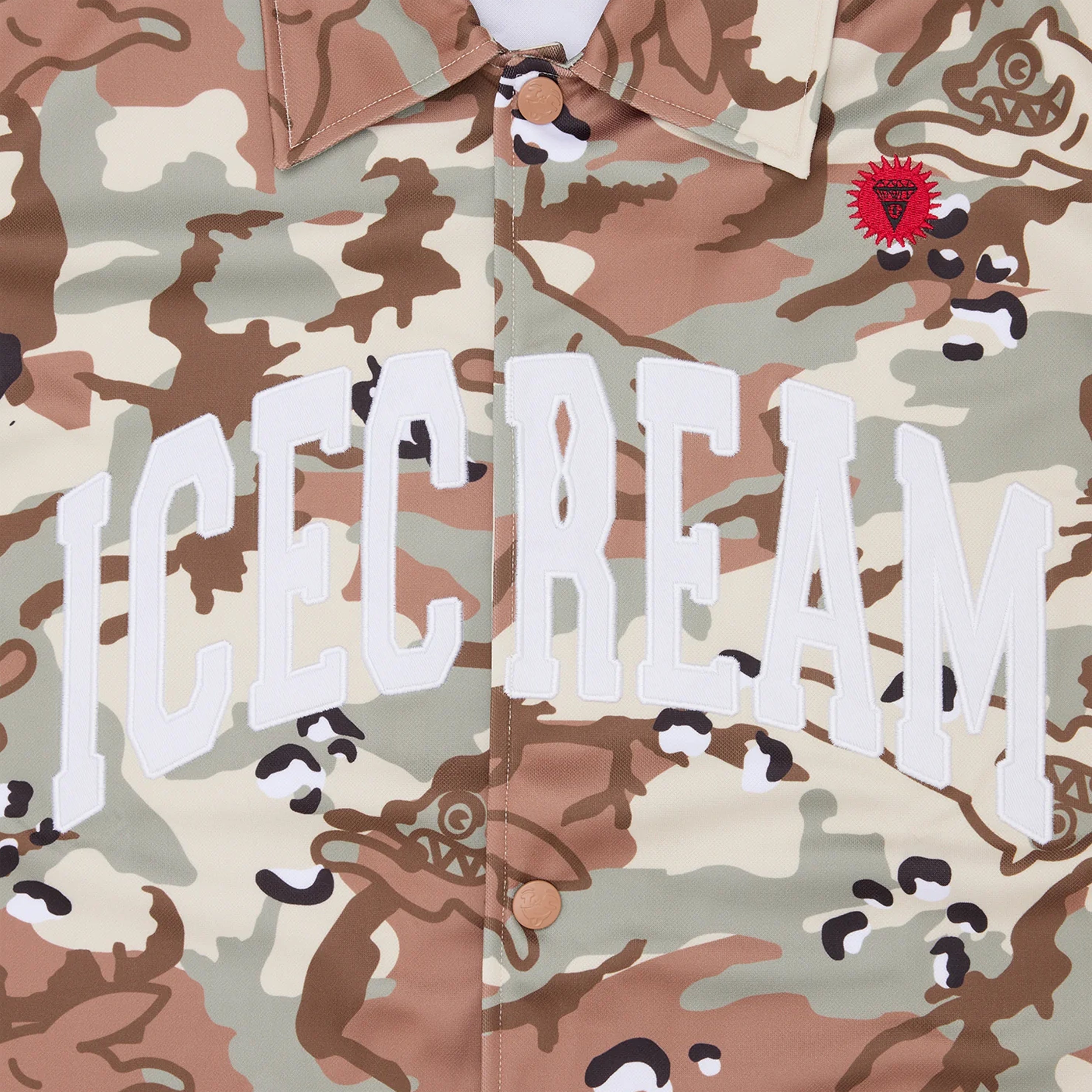 Chemisette homme Baseball Jersey Camo Billionaire Boys Club Ice Cream – Boutique Laced Run La Réunion
