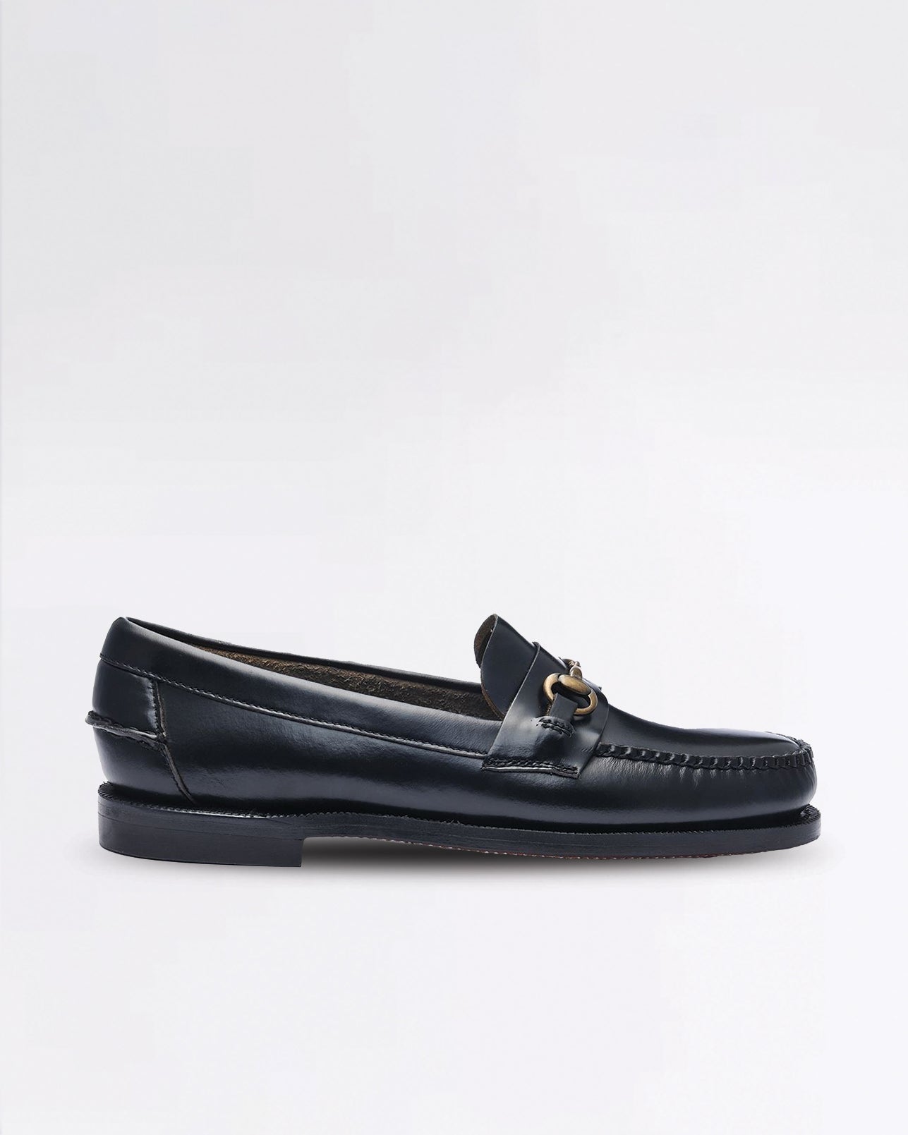 CLASSIC JOE W BLACK REGULAR MOCASSIN