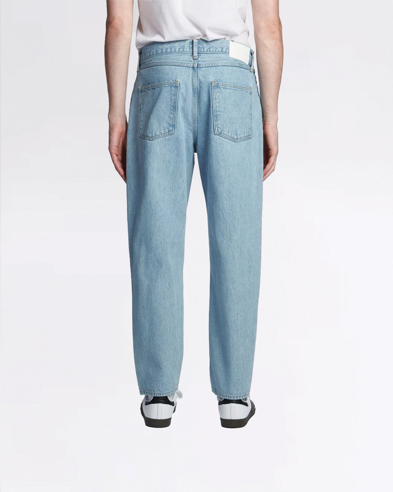 COSMOS PANT BLUE - HEAVY BLEACH WASH