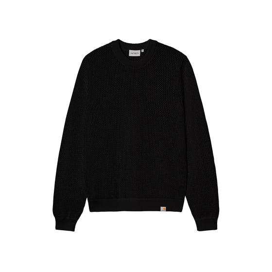 CREWNECK STOCKTON BLACK