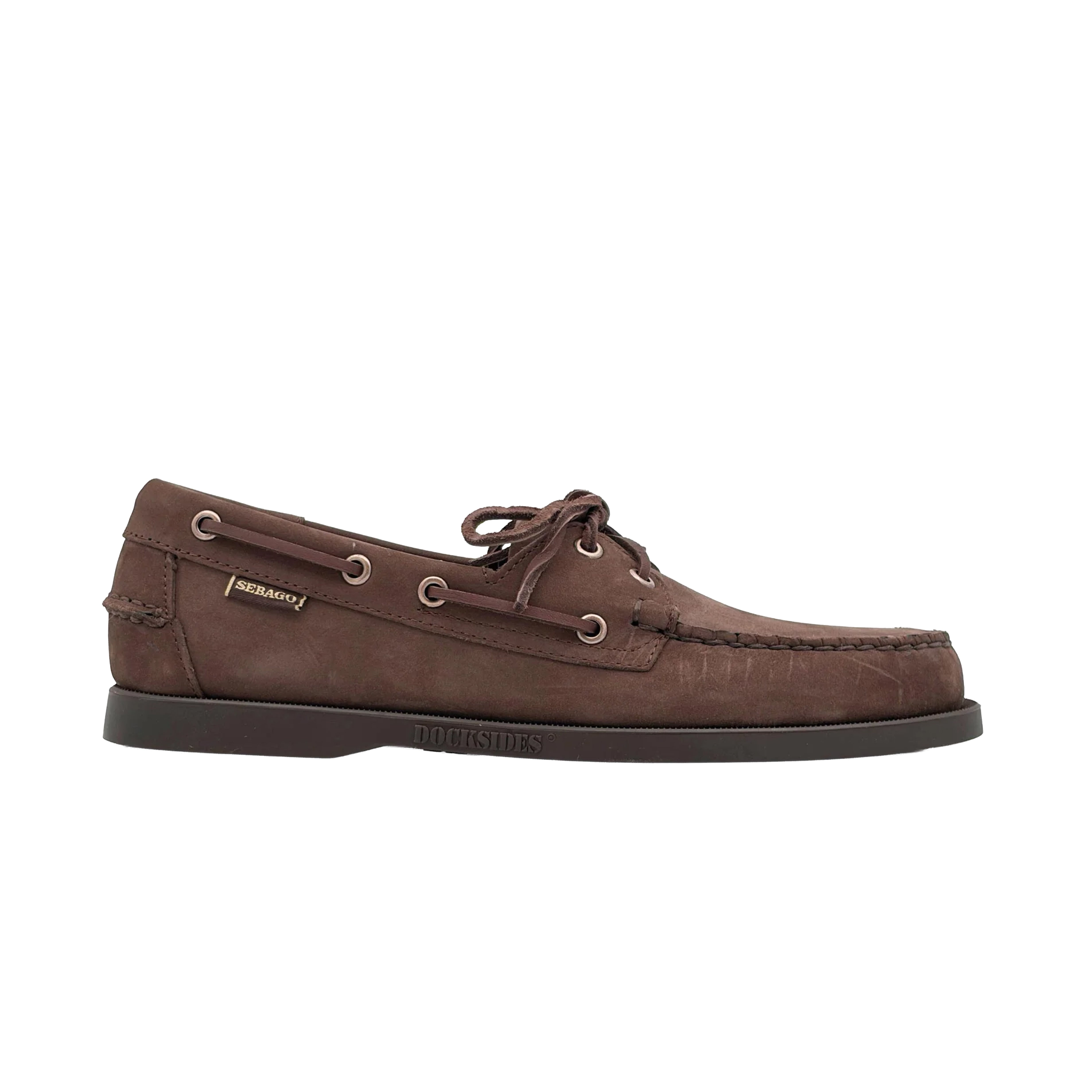 DOCKSIDES PORTLAND NUBUCK TOTAL BROWN / CHOCOLATE