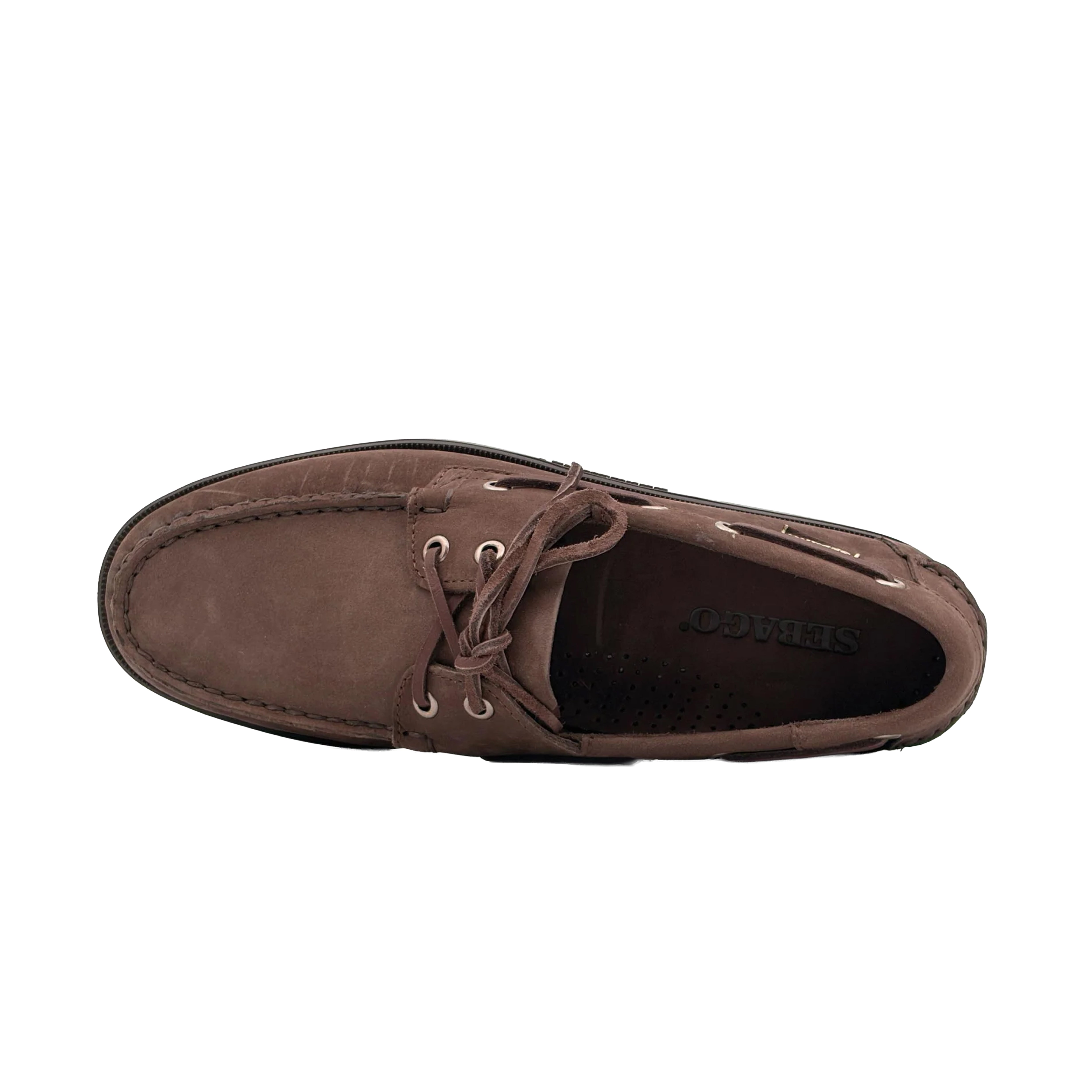 DOCKSIDES PORTLAND NUBUCK TOTAL BROWN / CHOCOLATE