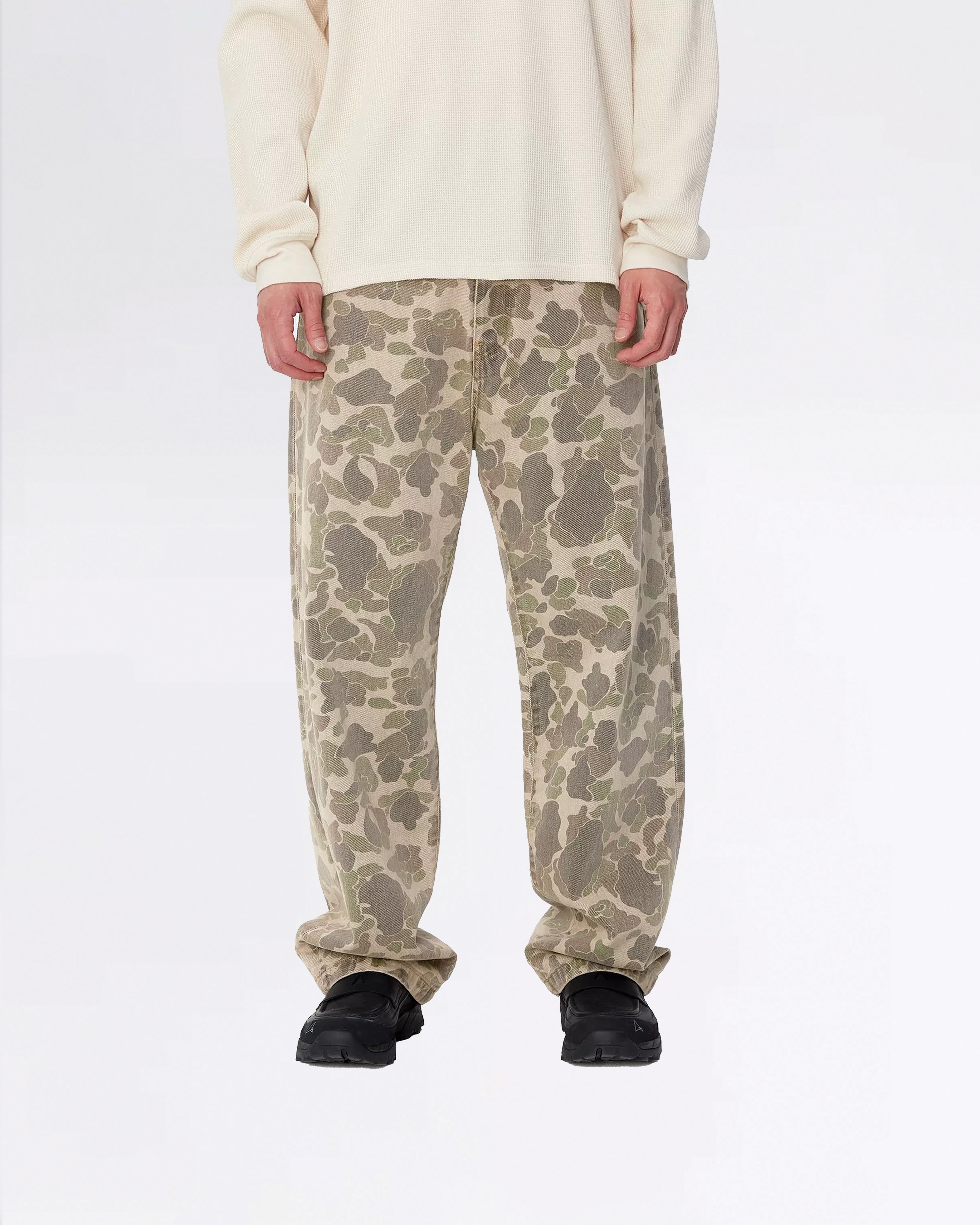 DUCK LANDON PANT MAITLAND CAMO DUCK BLACK