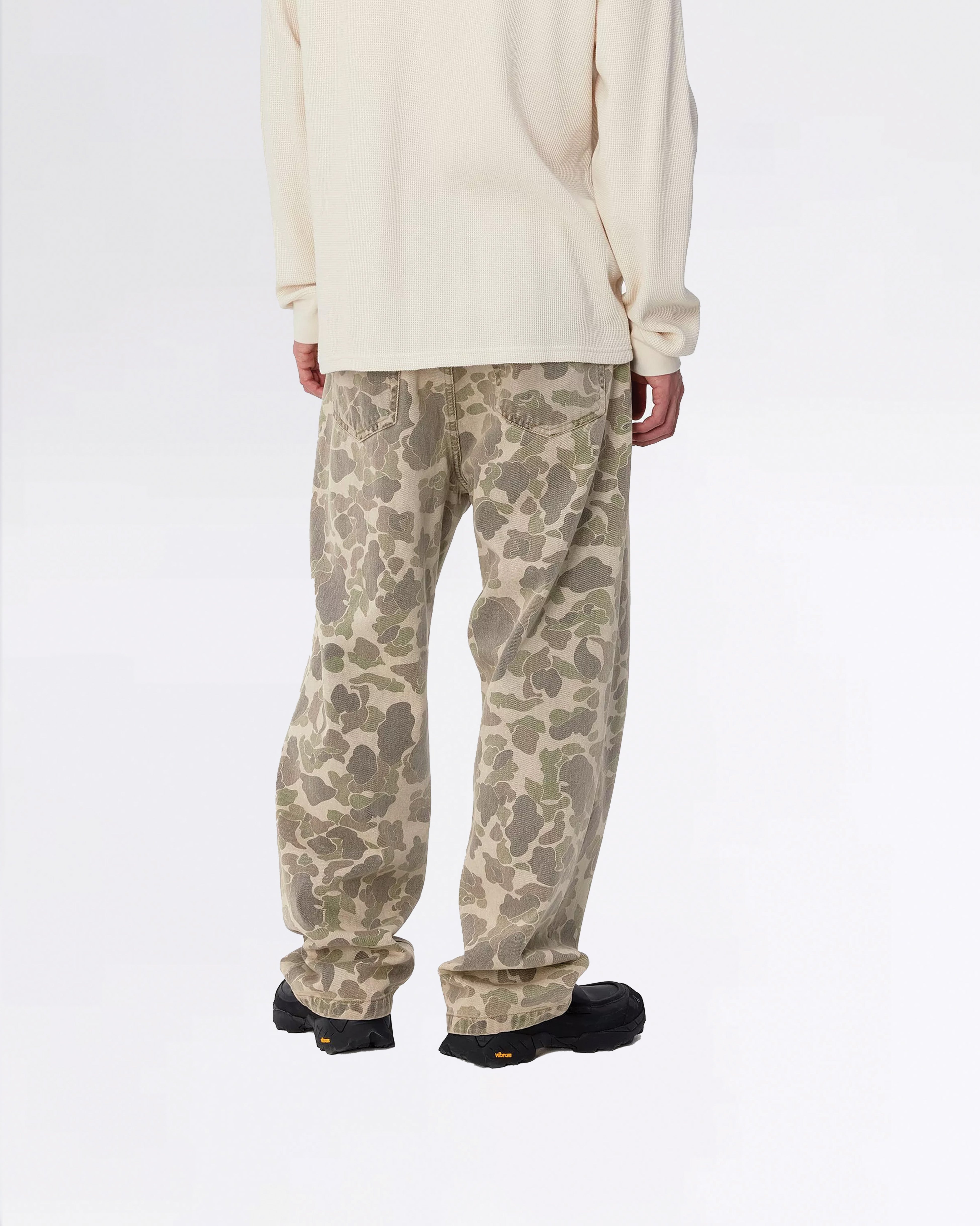 DUCK LANDON PANT MAITLAND CAMO DUCK BLACK